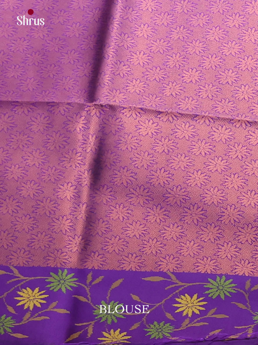 DJS17129 - Semi Softsilk Saree - Shop on Shrus.com