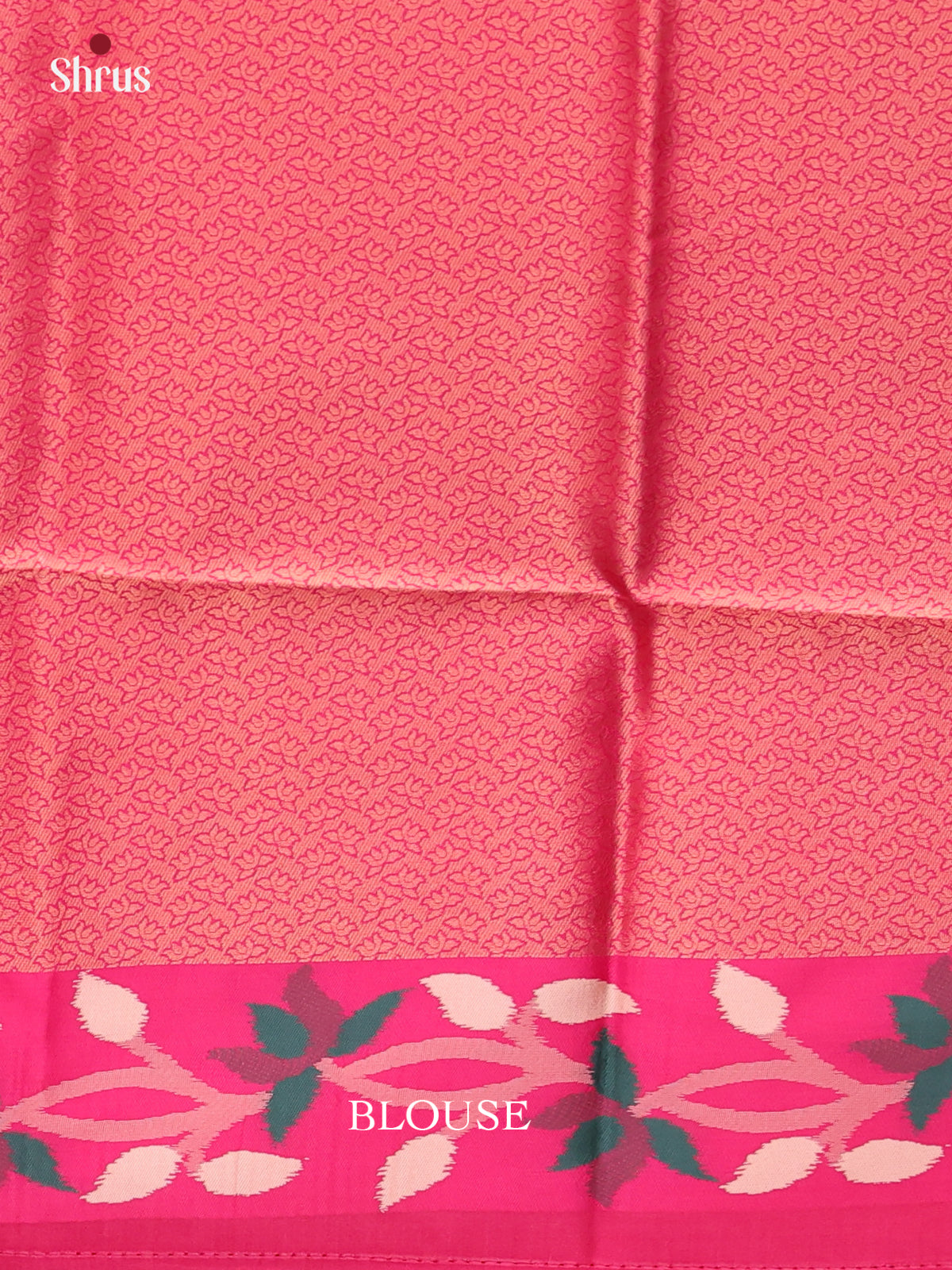 Dusty Pink & Pink- Semi Softsilk Saree