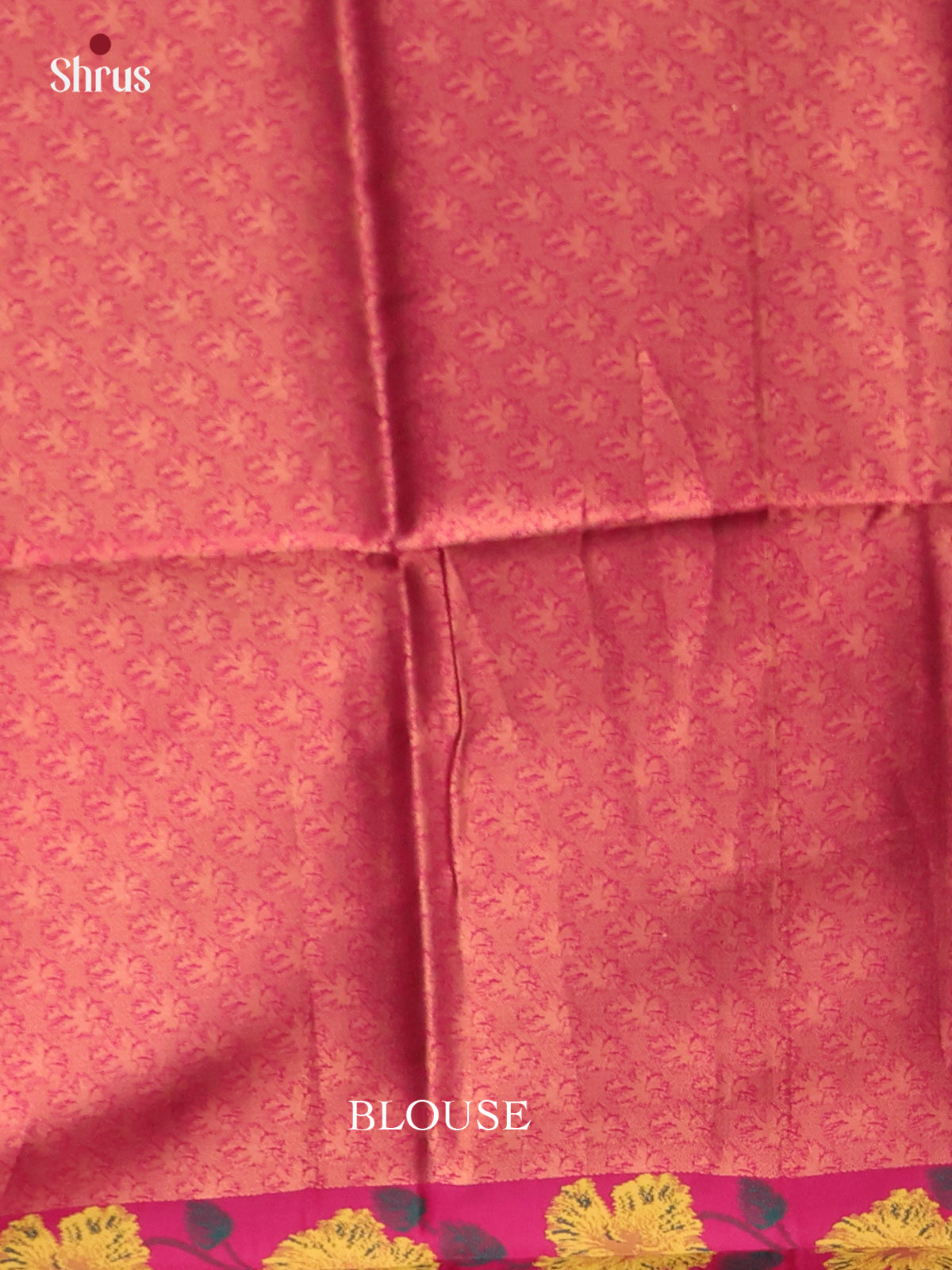 Green & Maroon - Semi Softsilk Saree