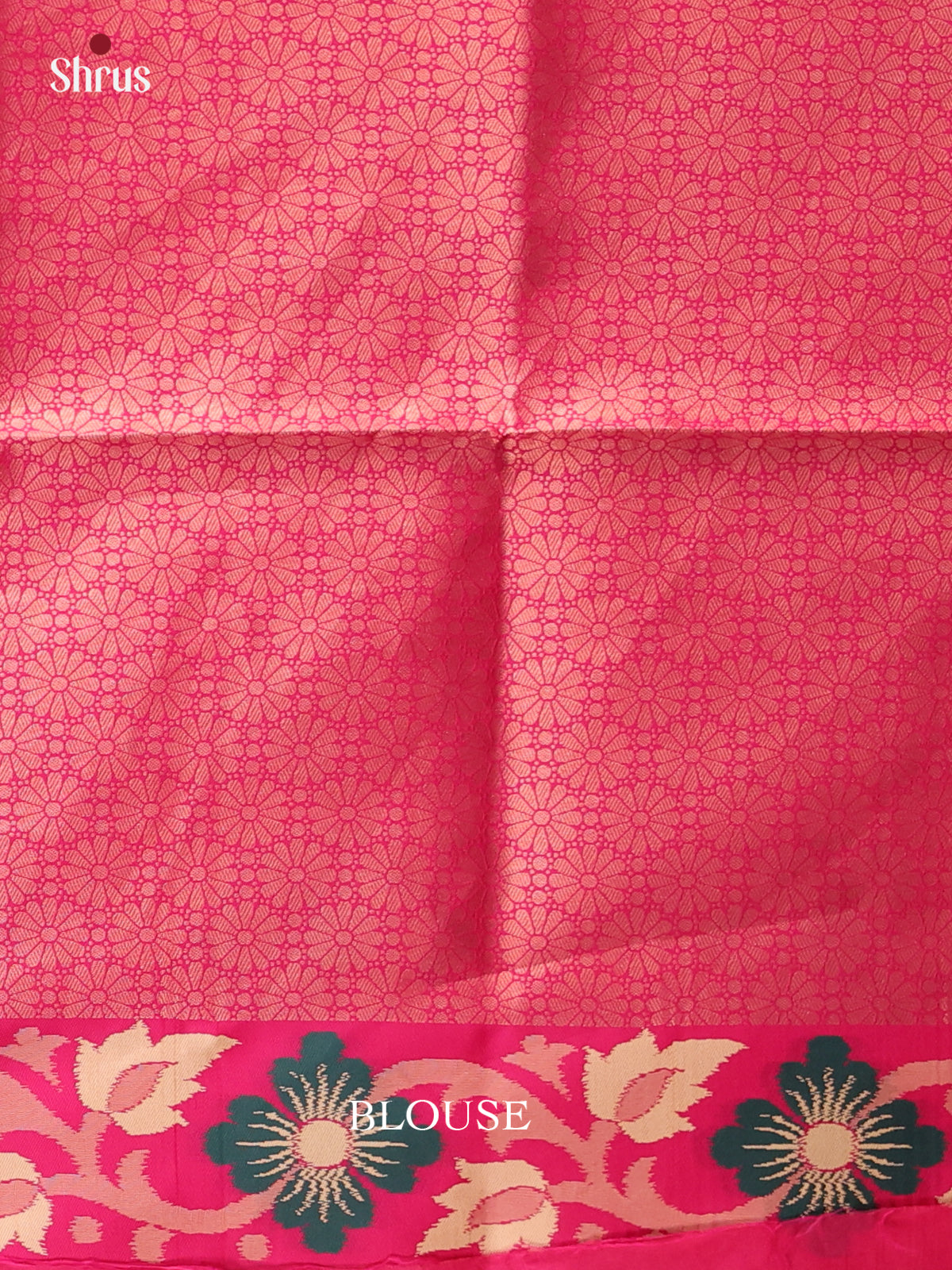 Peach & Pink- Semi Softsilk Saree