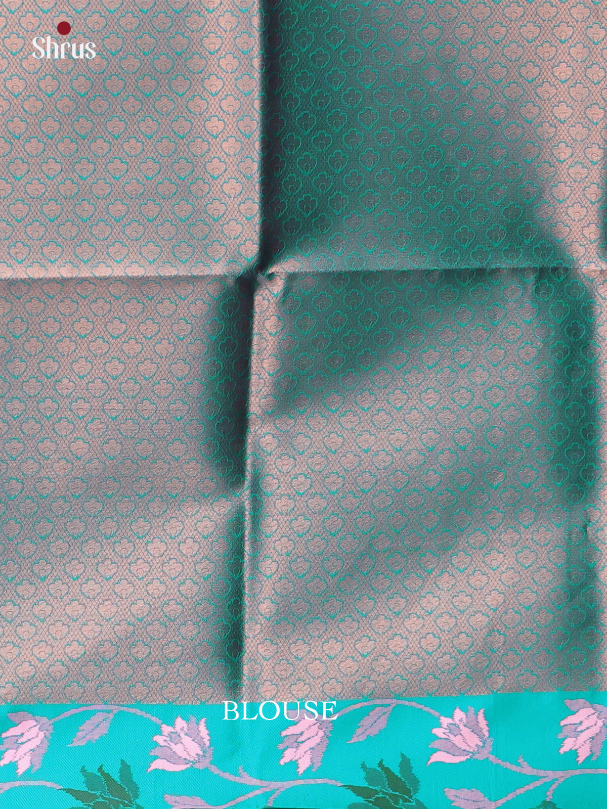 Pink & Green- Semi Softsilk Saree