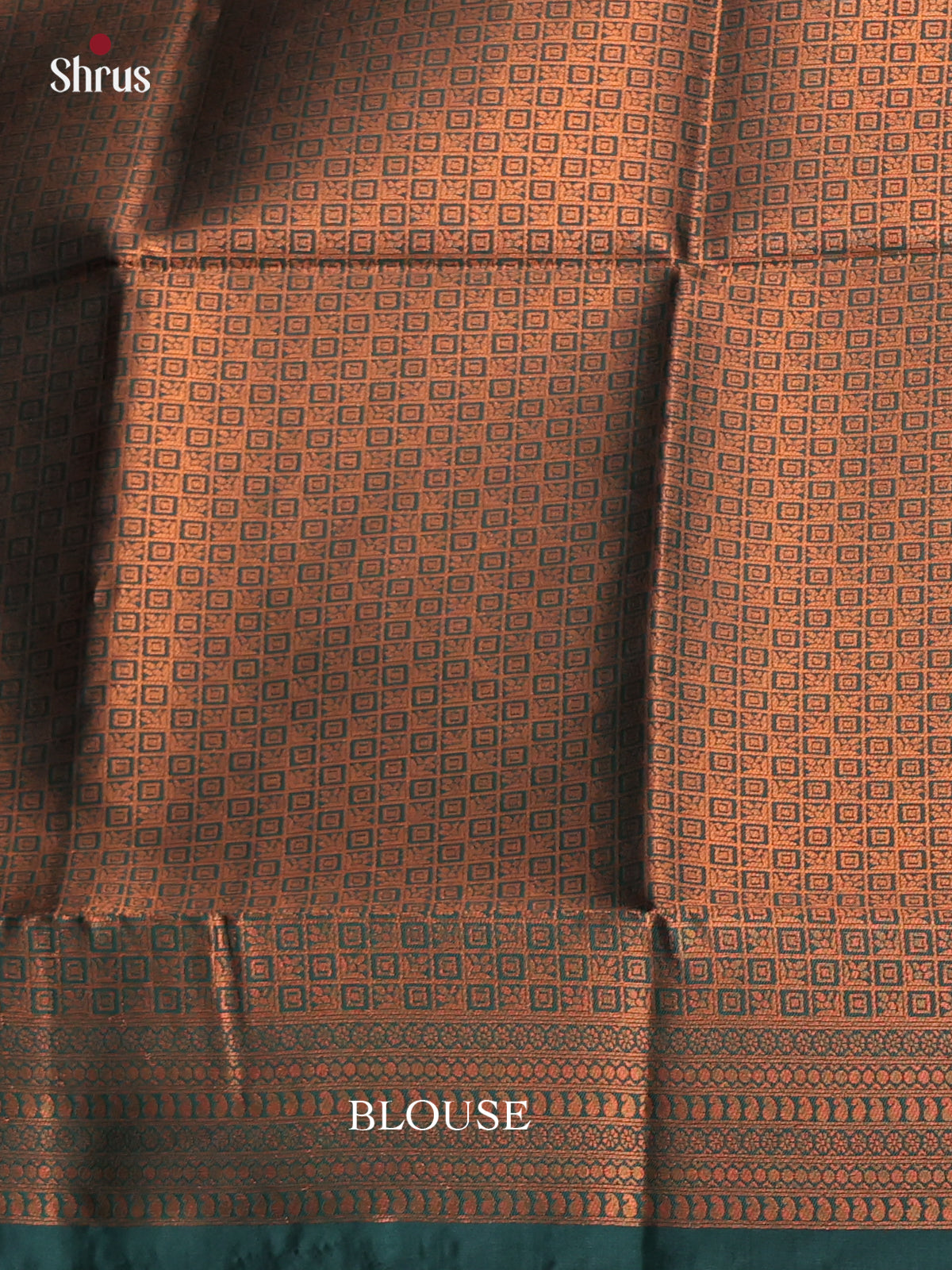 Red & Green- Semi Softsilk Saree