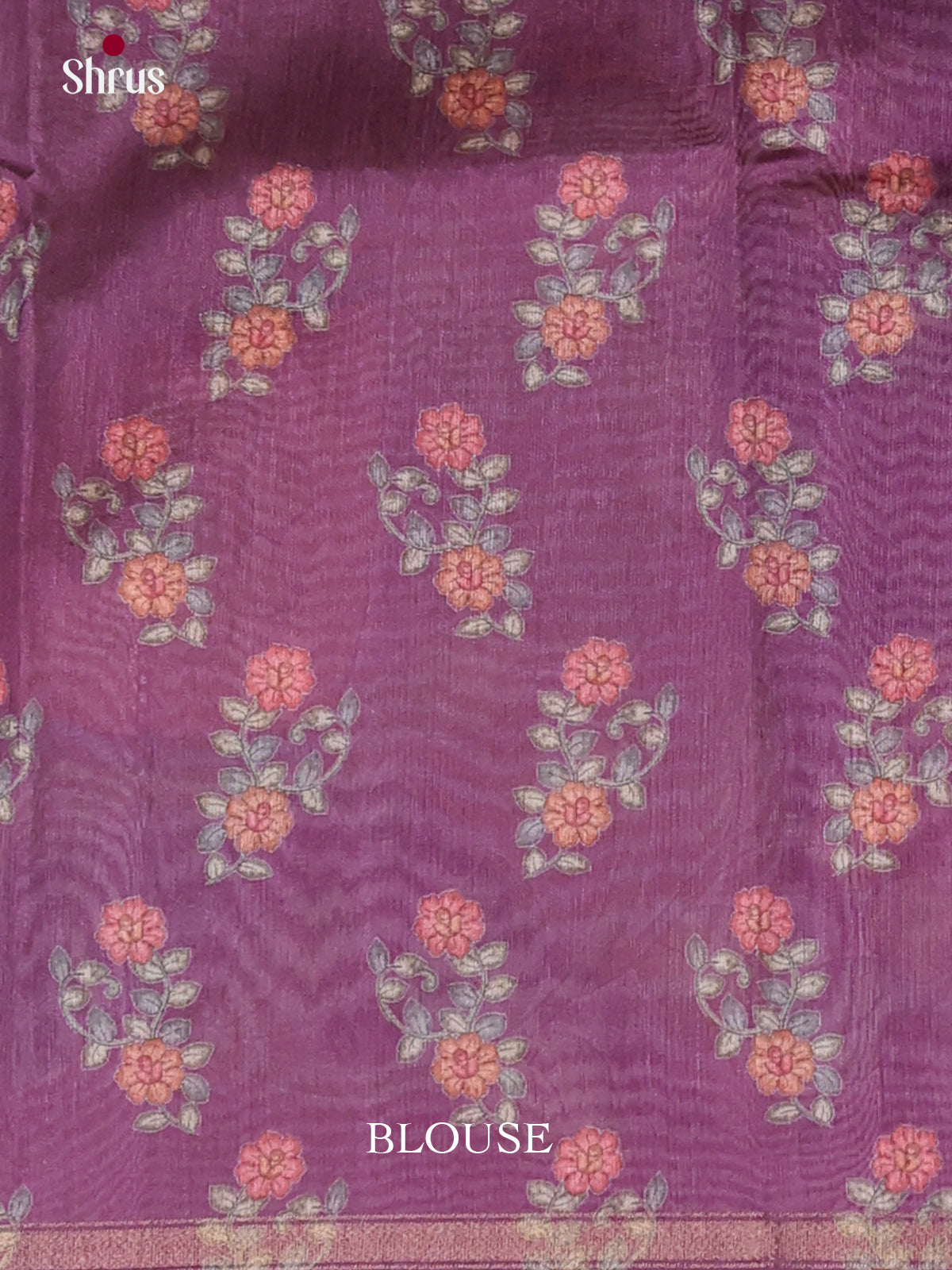 DJS17259 - Semi Chanderi Saree