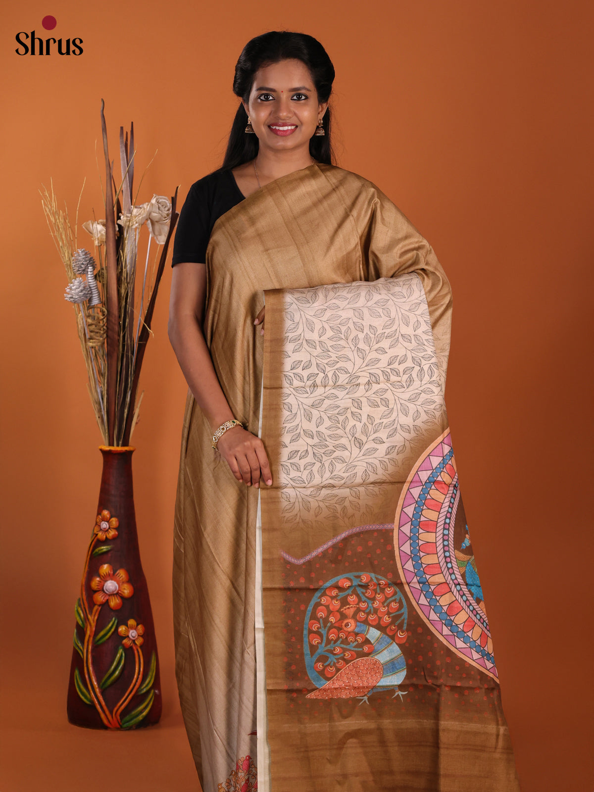 DJS18098 - Butter silk Saree