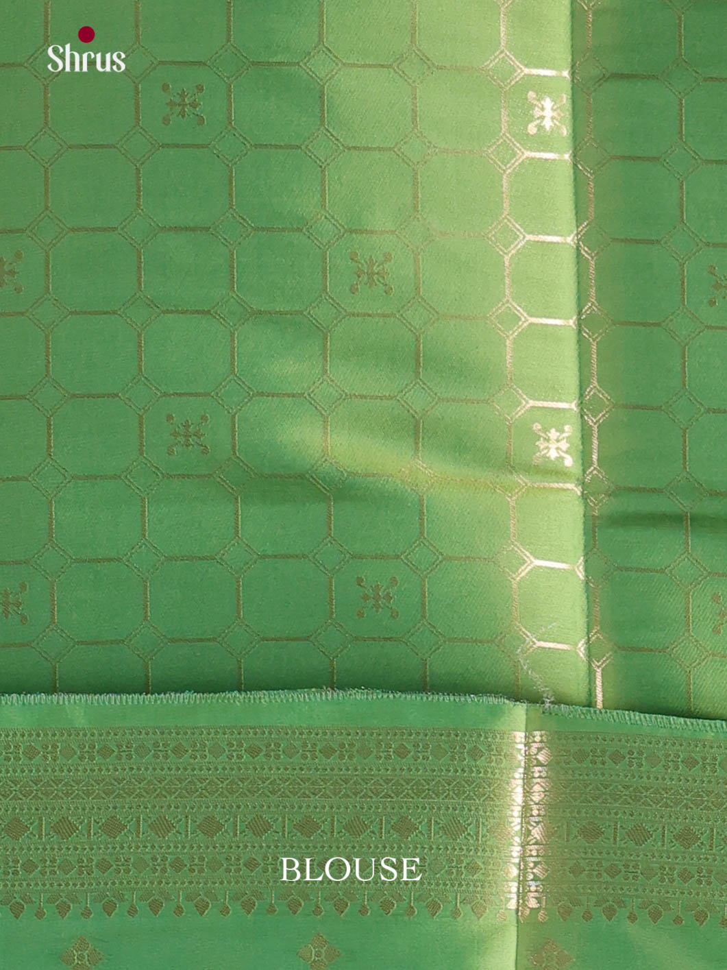 Light Green - Semi Softsilk Saree