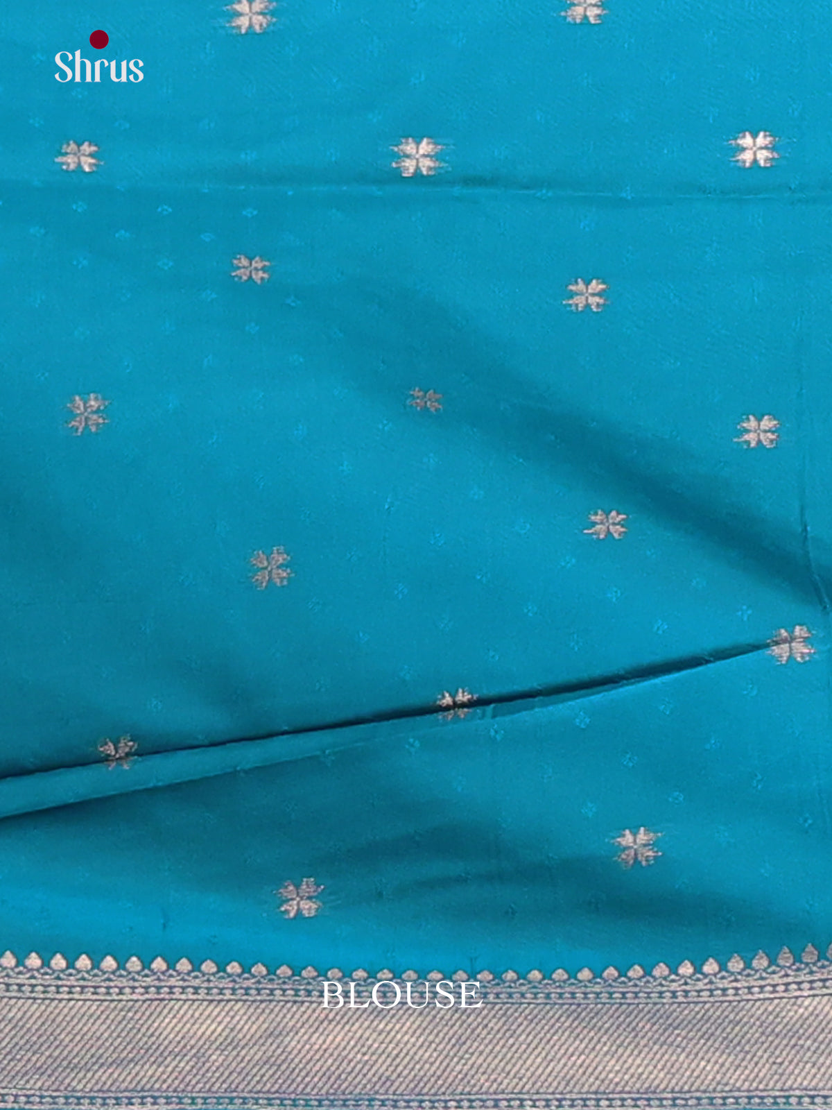 Blue - Semi Softsilk Saree