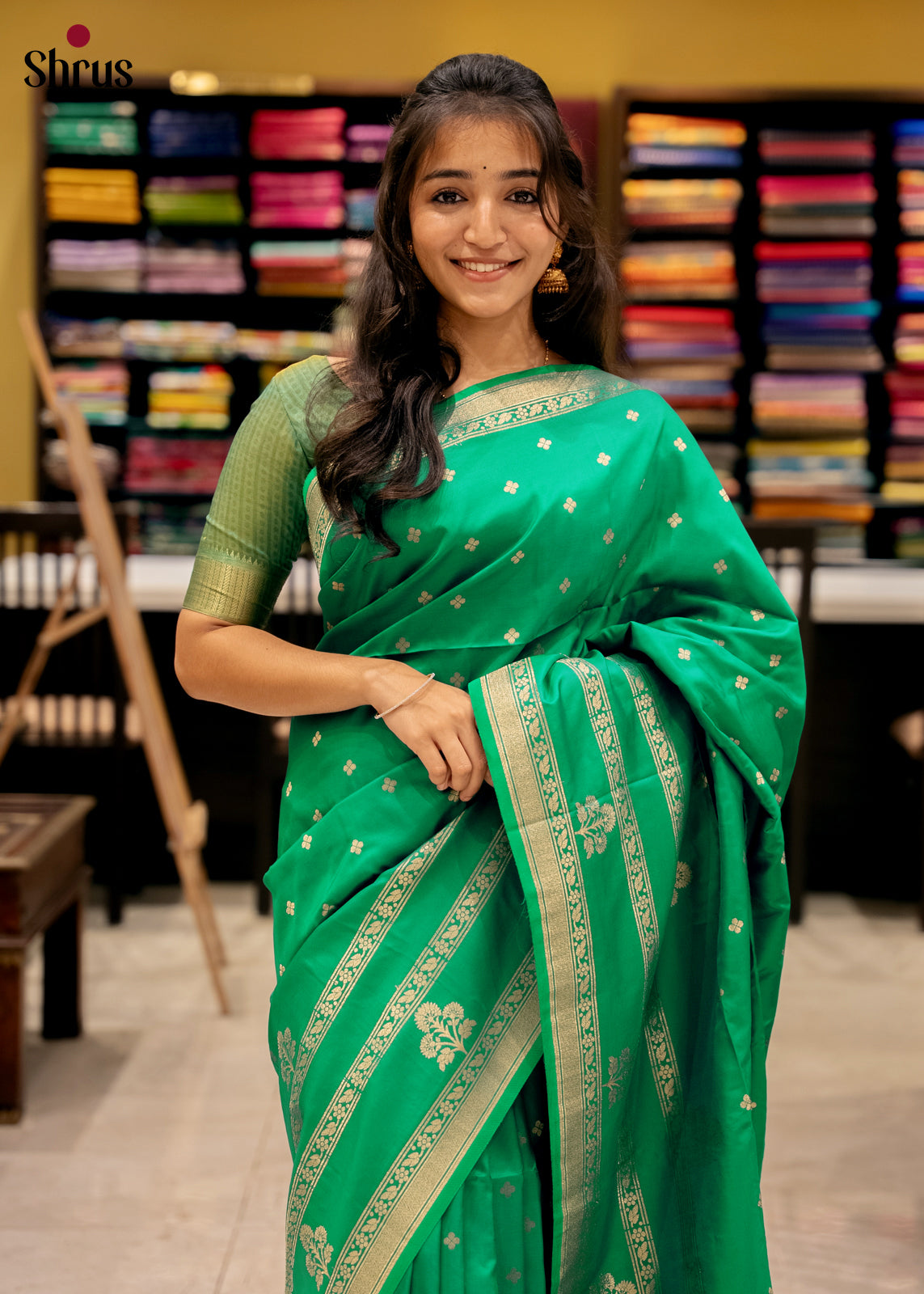 DJS22167 - Semi Softsilk Saree