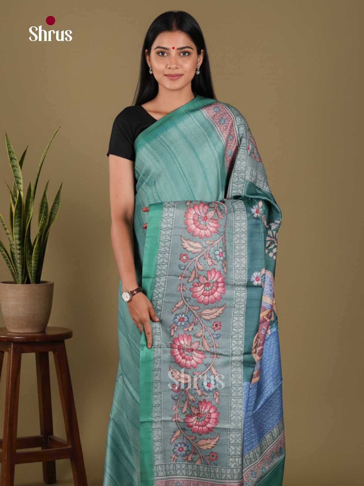 DJS22178 - Butter silk Saree