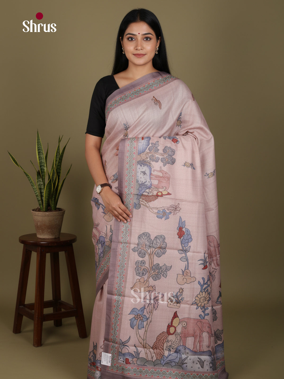 DJS22182 - Butter silk Saree