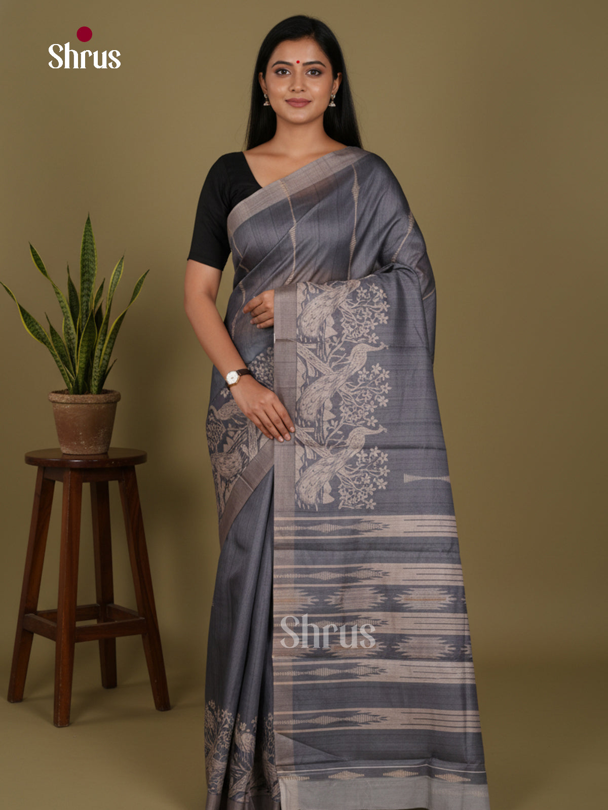 DJS22184 - Butter silk Saree