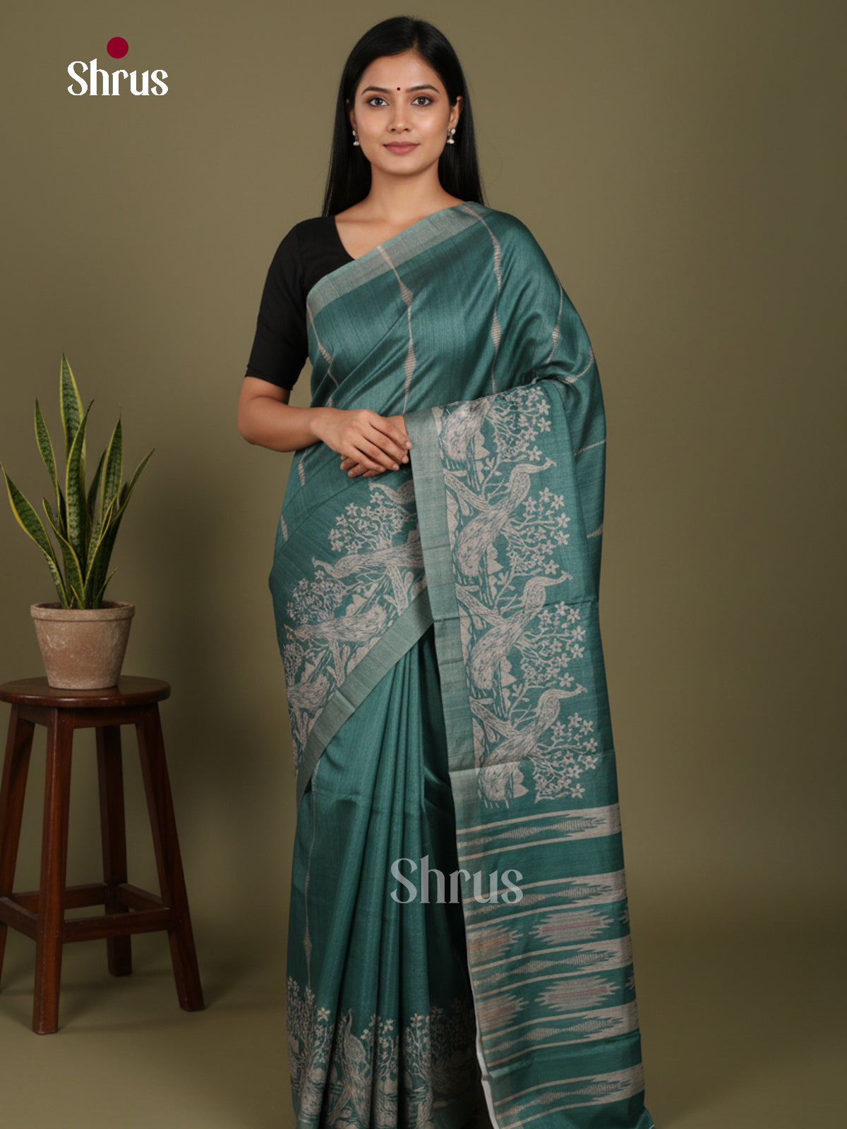 DJS22185 - Butter silk Saree