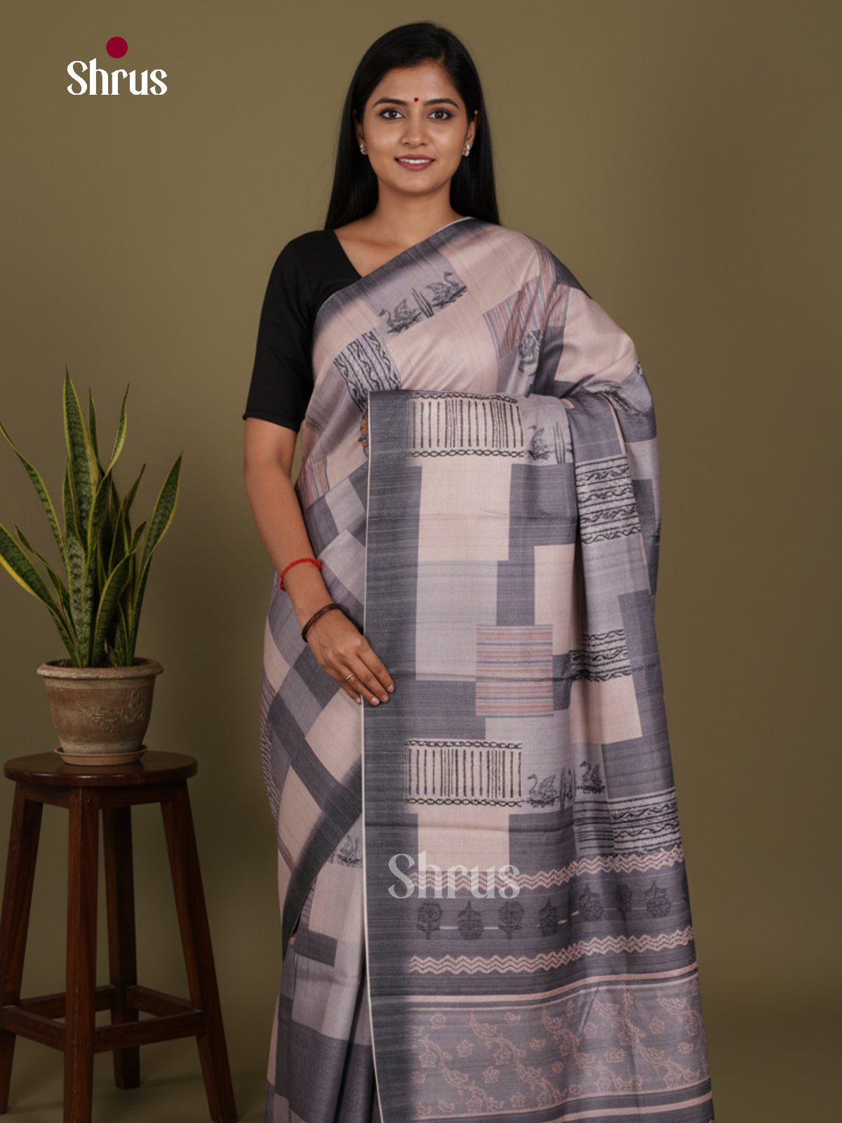 DJS22190 - Butter silk Saree
