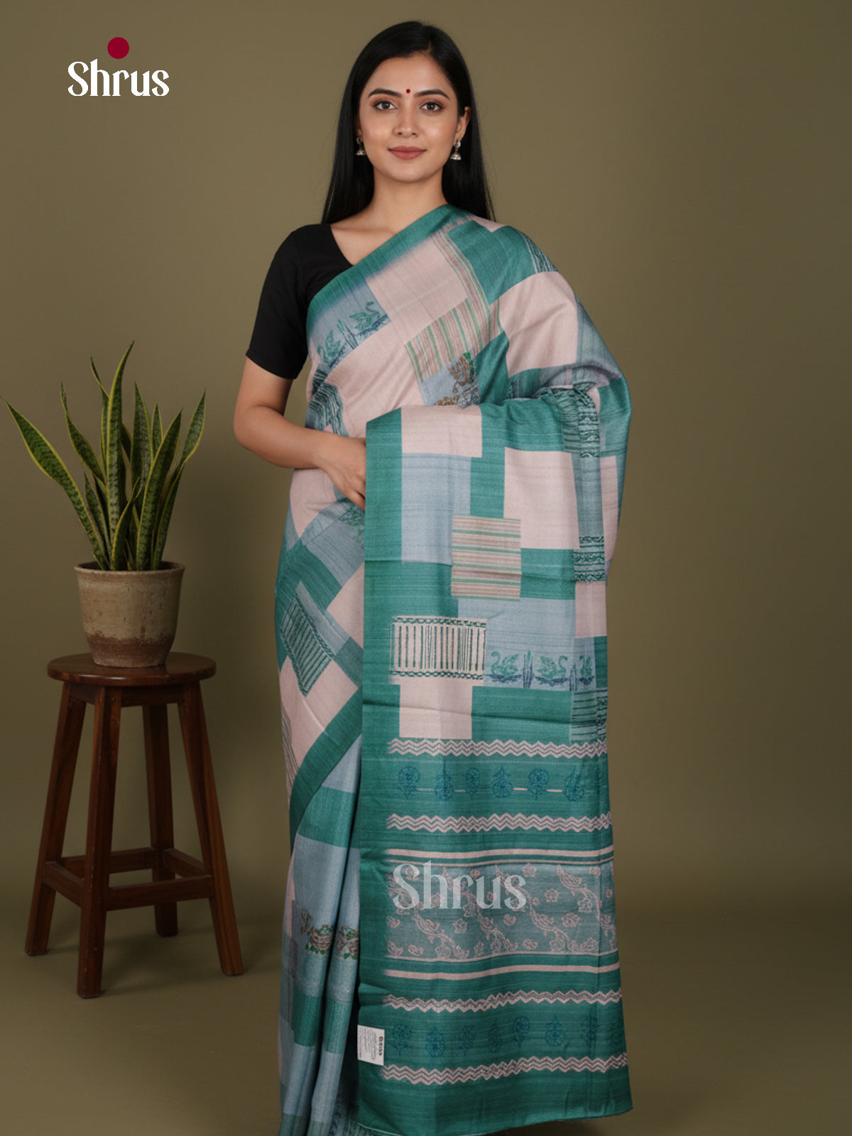 DJS22191 - Butter silk Saree
