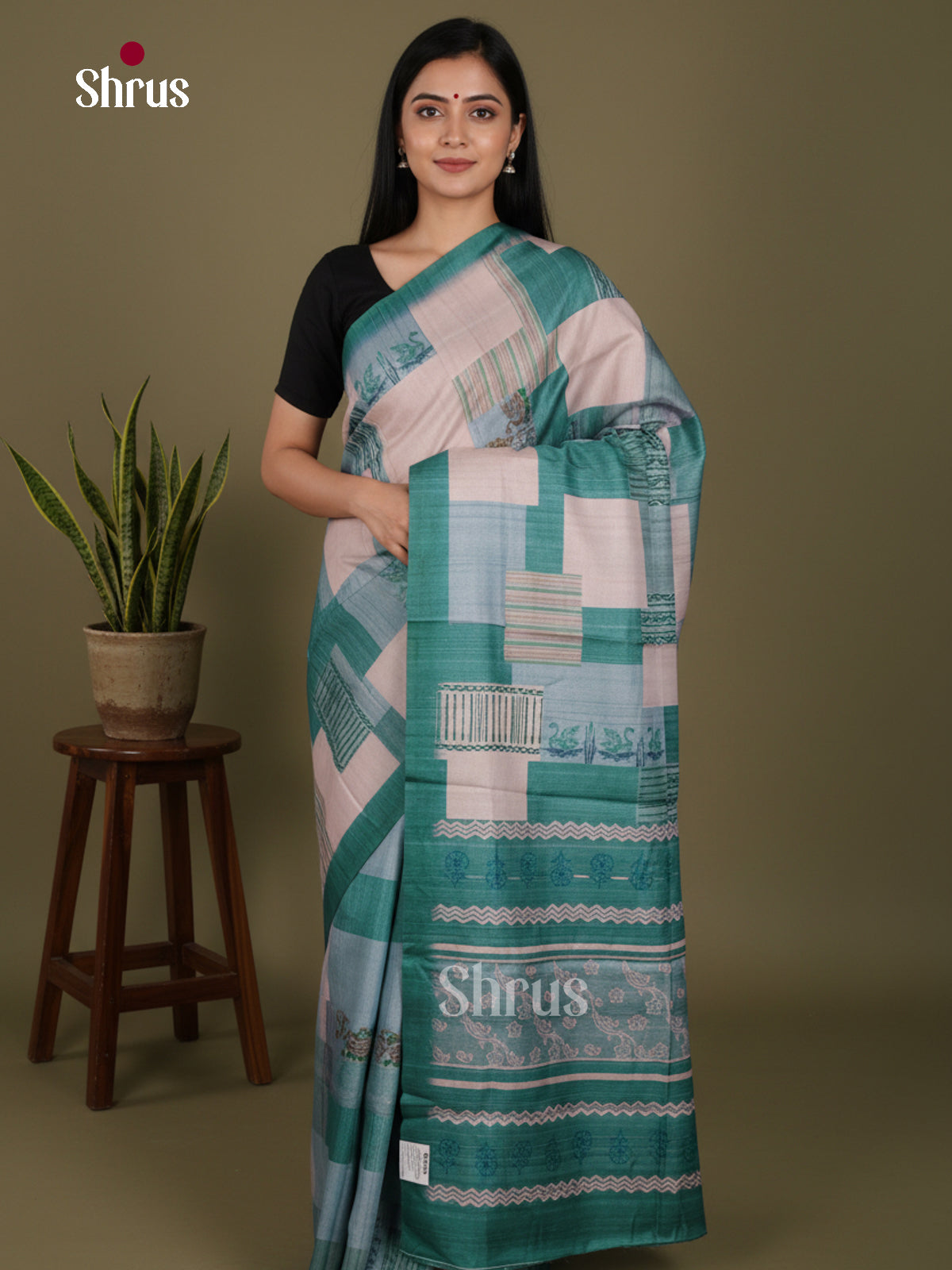 DJS22191 - Butter silk Saree