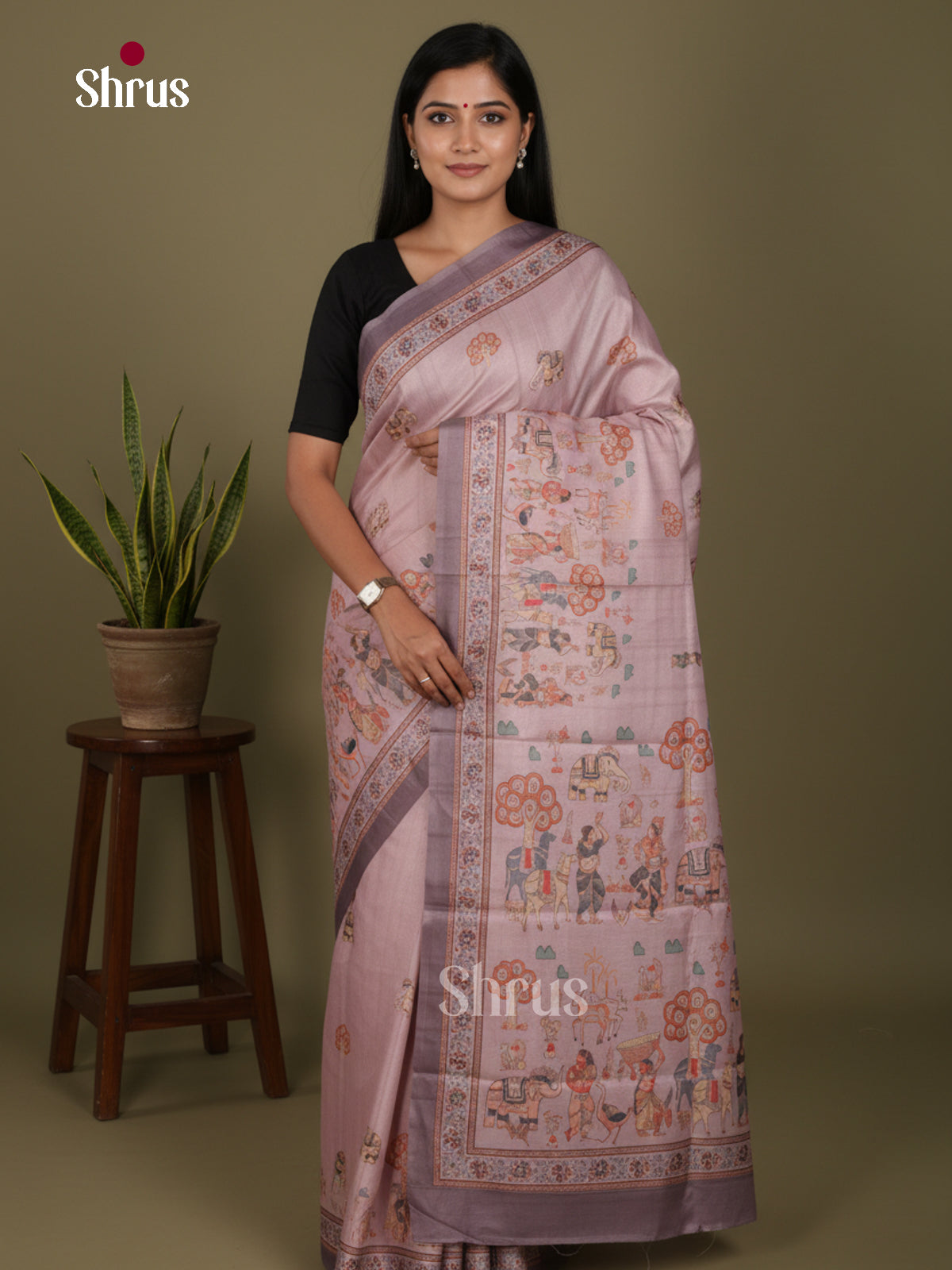 DJS22194 - Butter silk Saree
