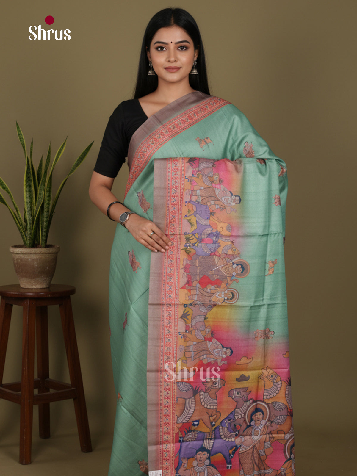 DJS22202 - Butter silk Saree