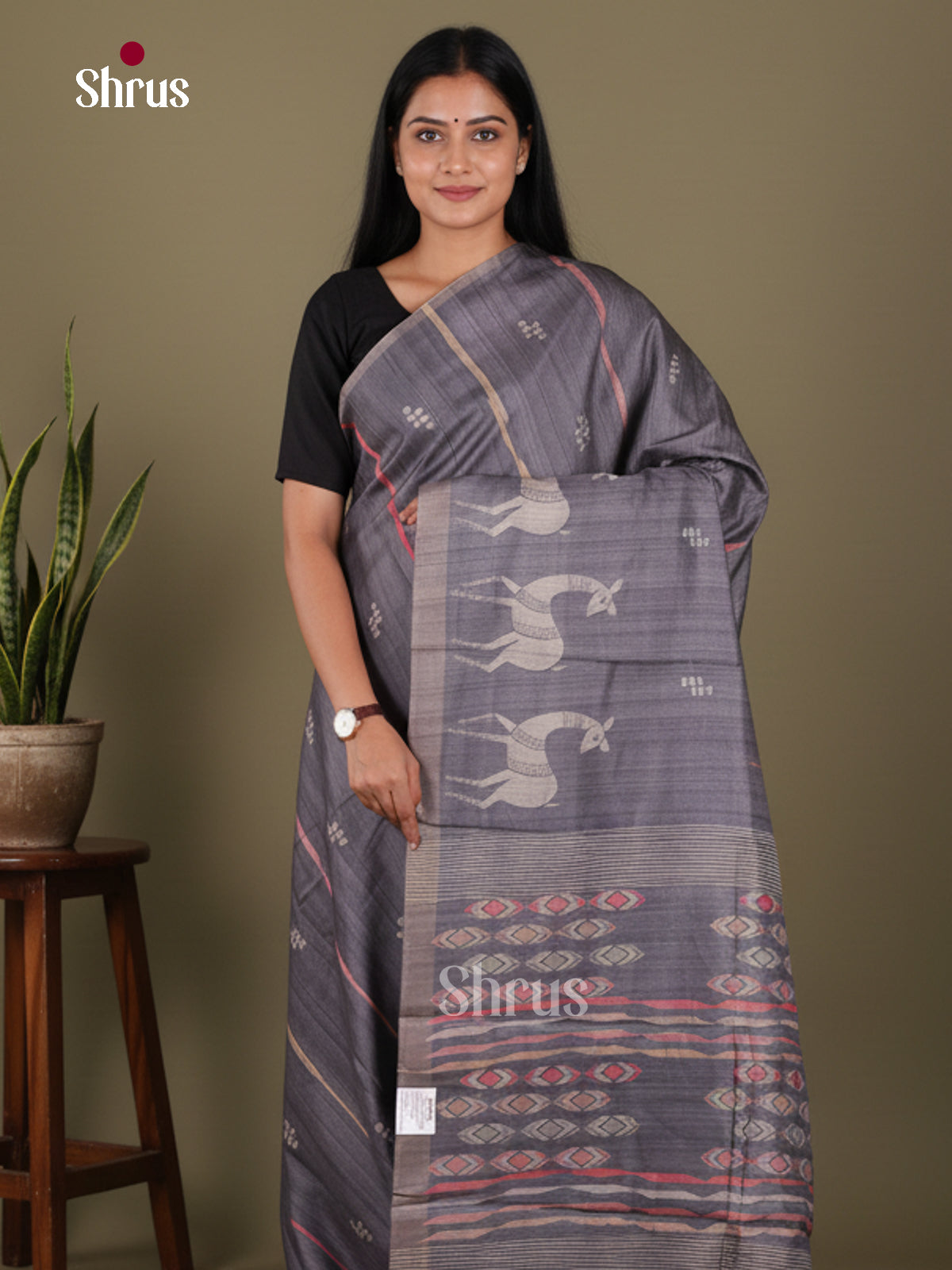 DJS22204 - Butter silk Saree