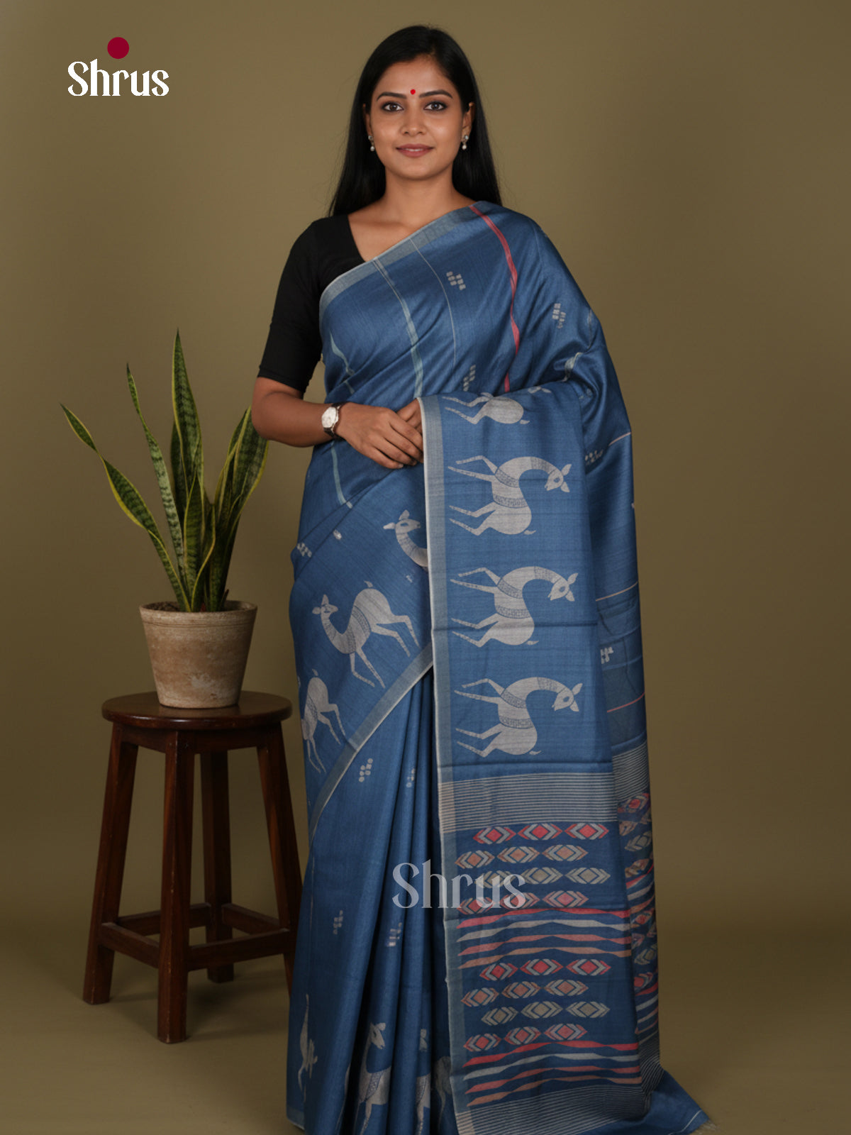 DJS22205 - Butter silk Saree