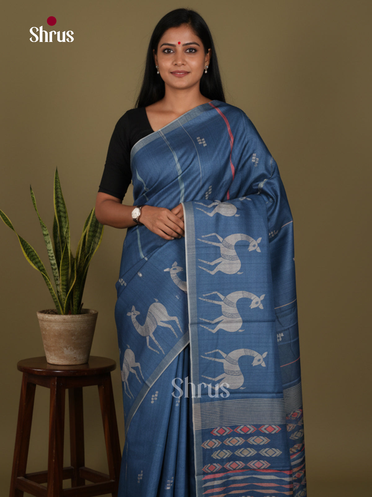 DJS22205 - Butter silk Saree