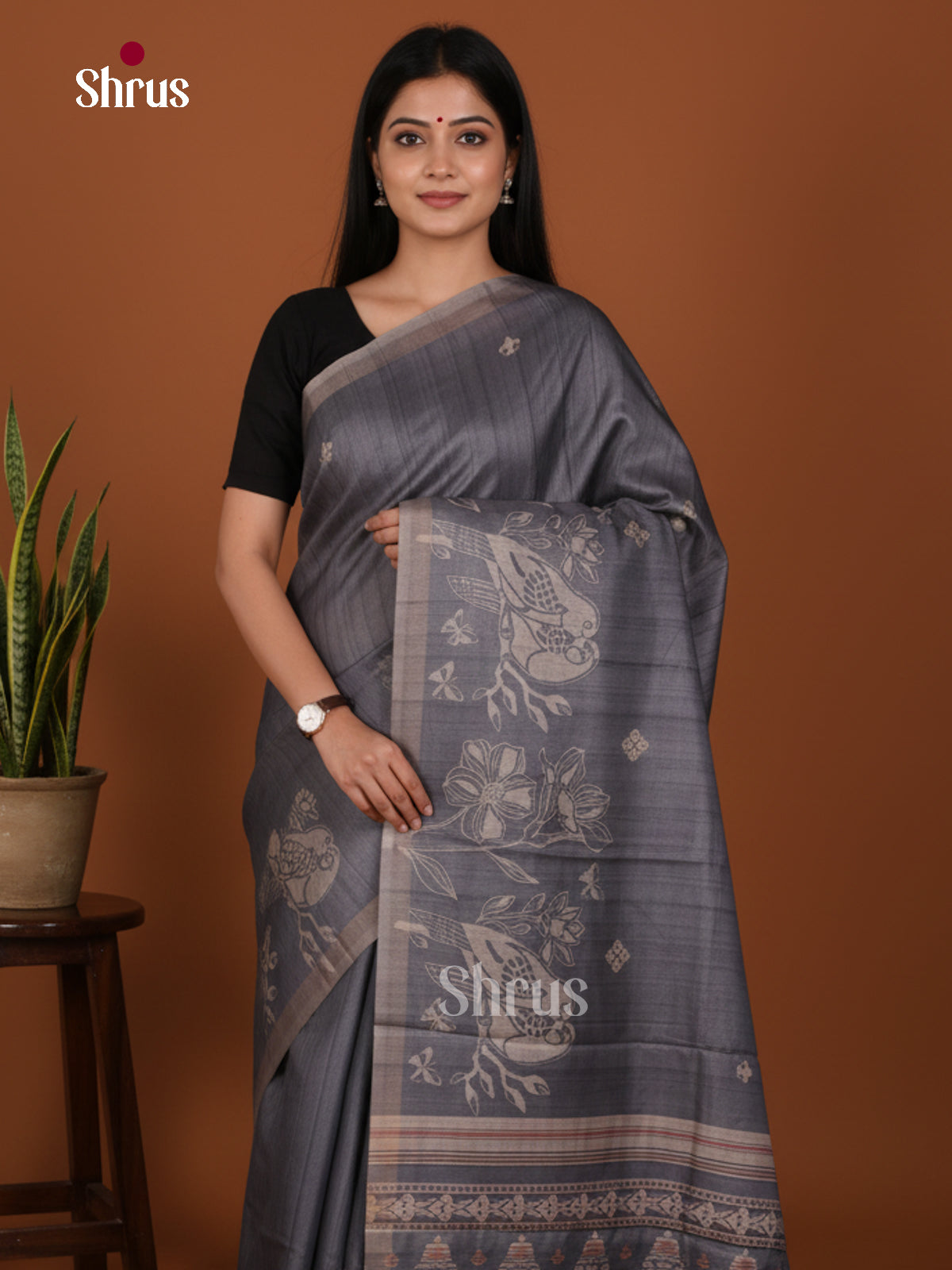 DJS22209 - Butter silk Saree