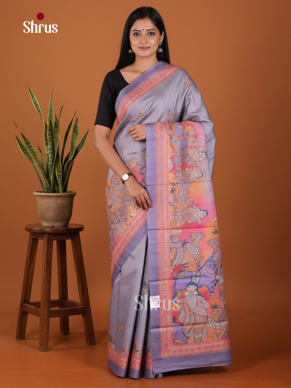 DJS22214 - Butter silk Saree