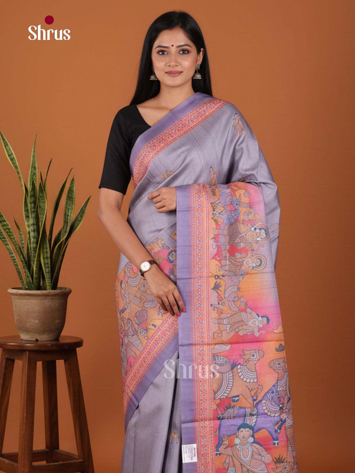 DJS22214 - Butter silk Saree