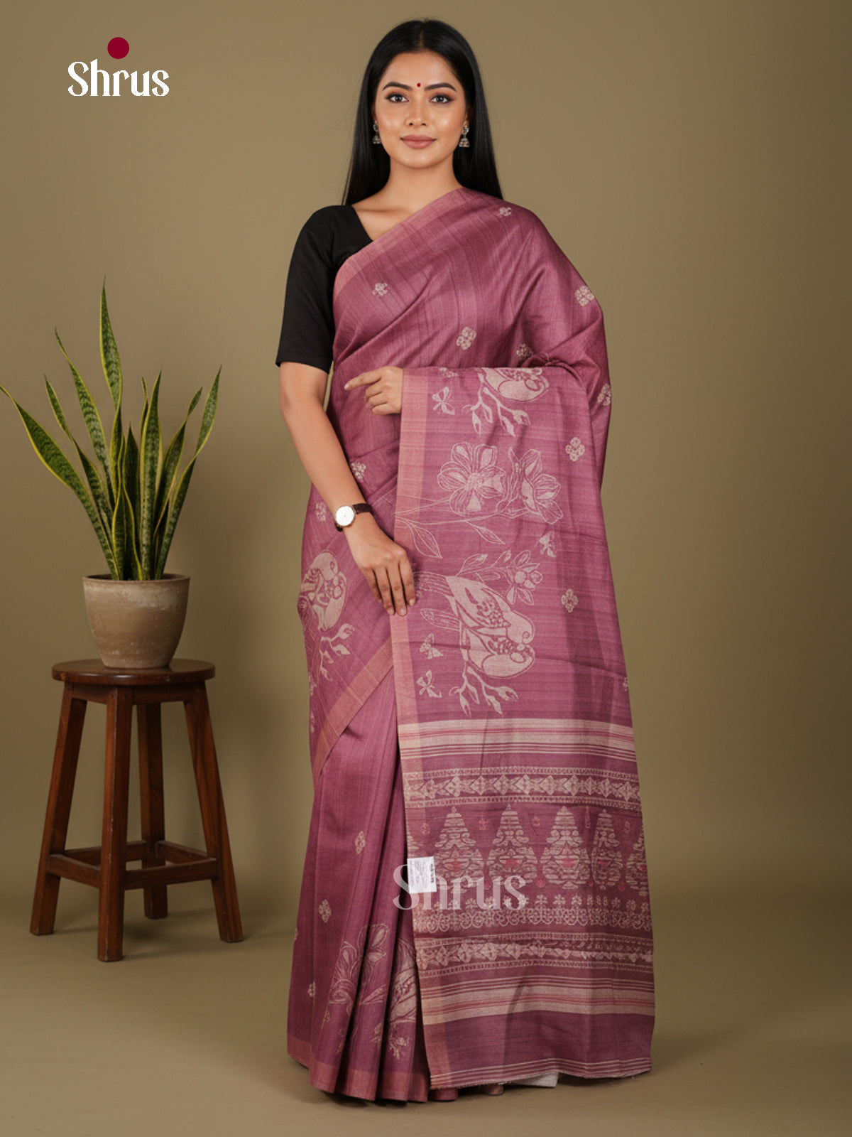 DJS22216 - Butter silk Saree