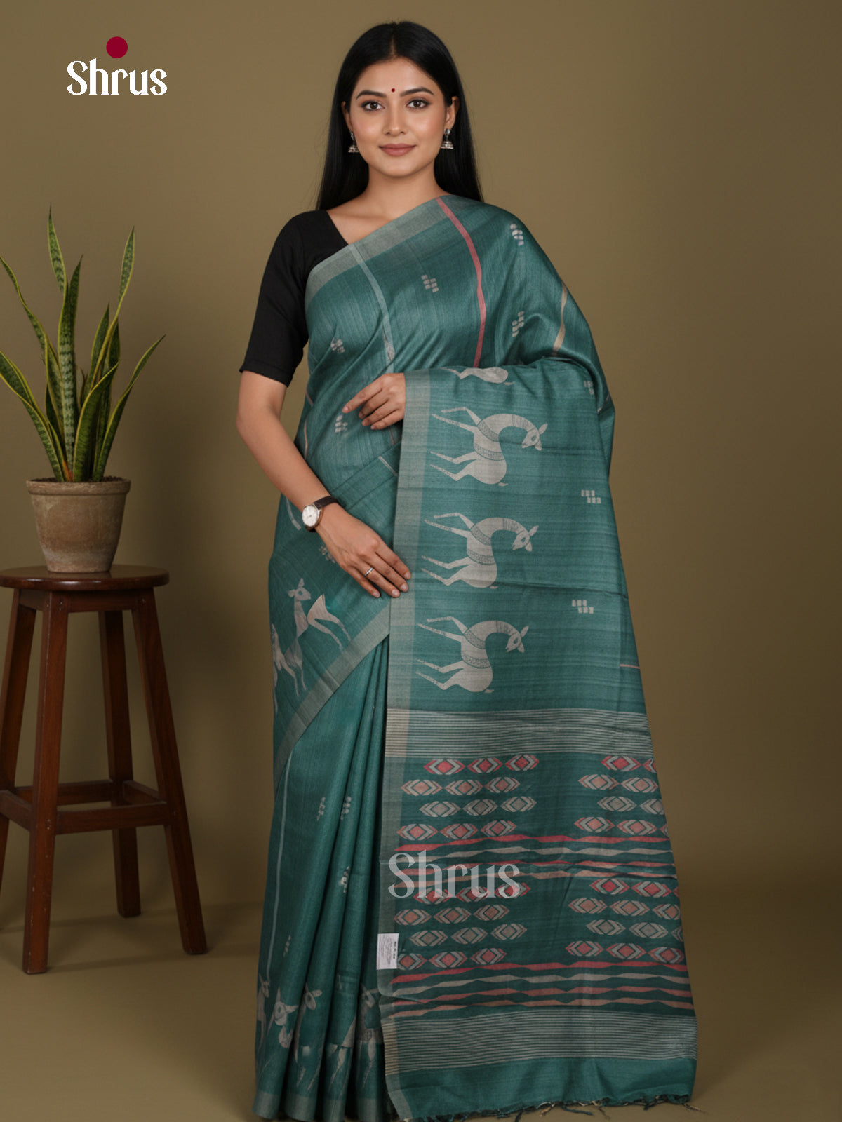 DJS22218 - Butter silk Saree