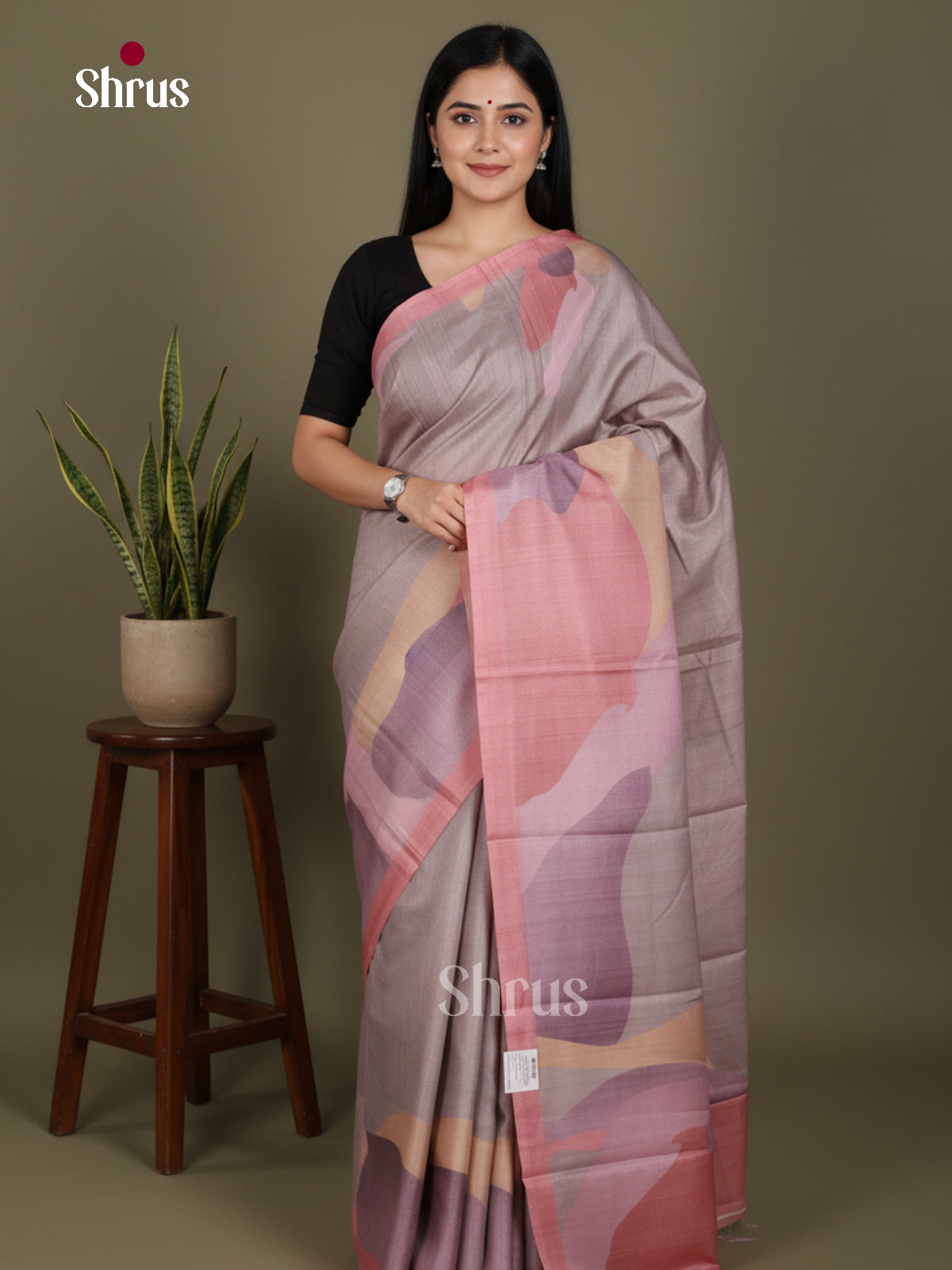 DJS22220 - Butter silk Saree
