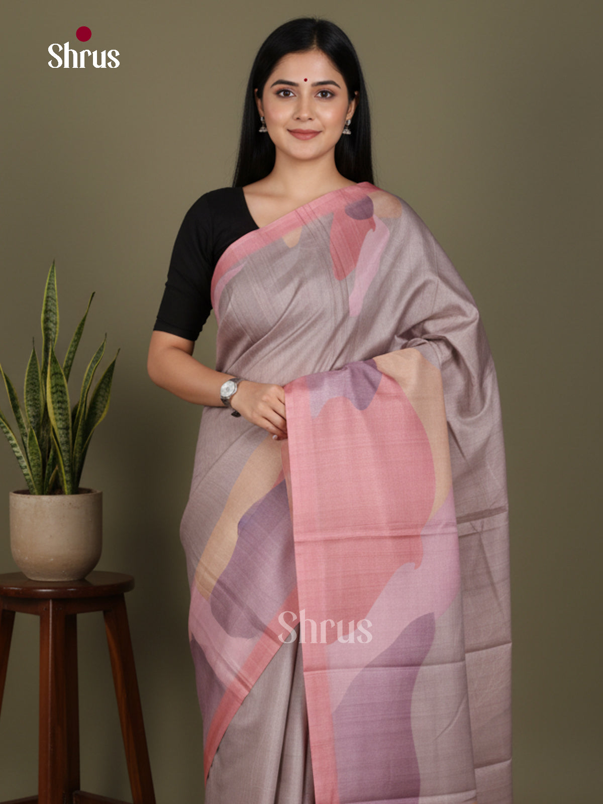 DJS22220 - Butter silk Saree