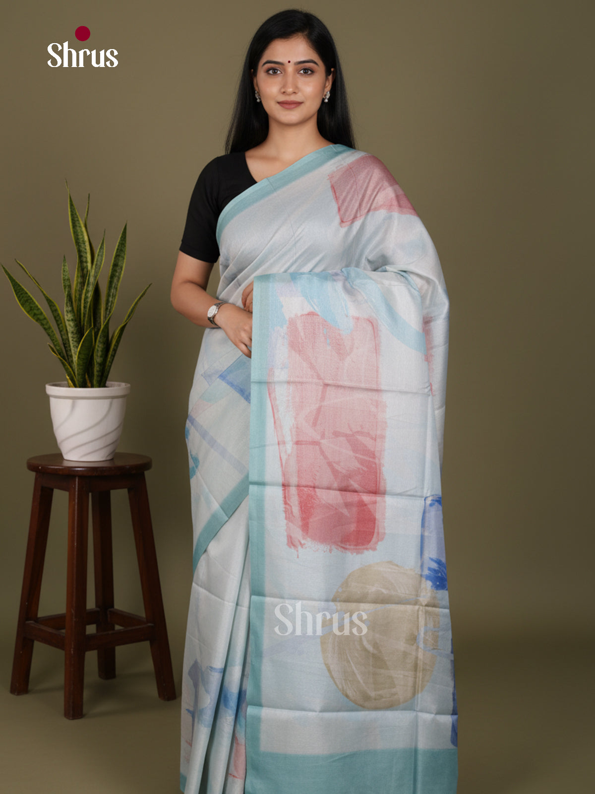 DJS22230 - Butter silk Saree