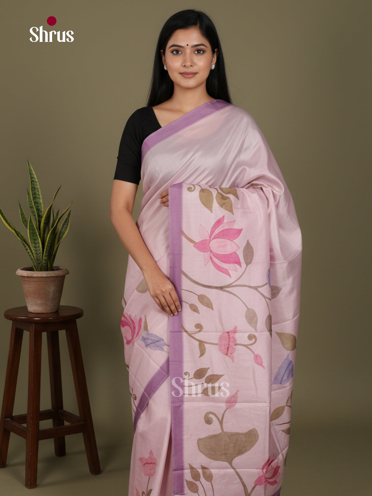 DJS22237 - Butter silk Saree
