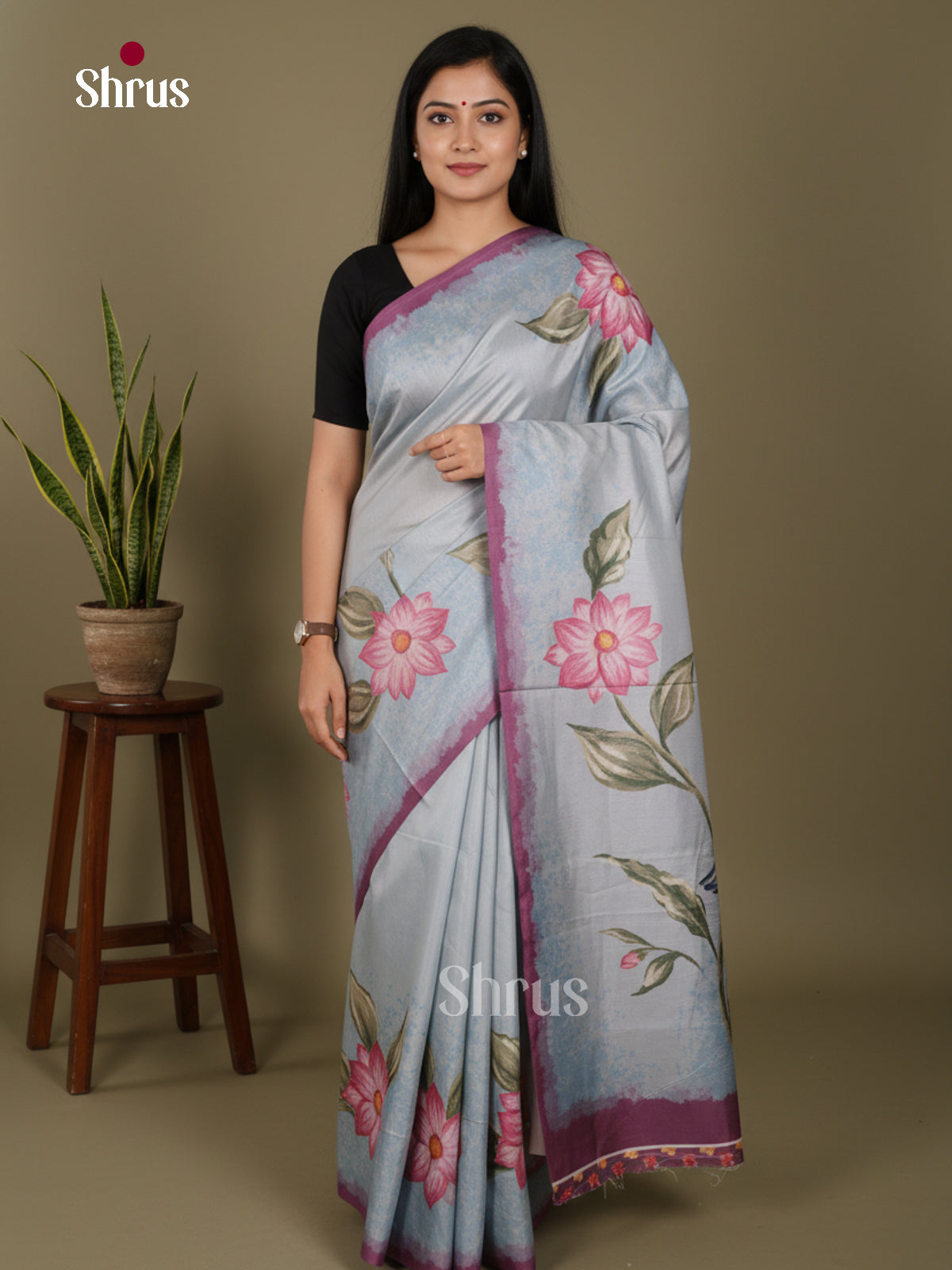 DJS22245 - Butter silk Saree