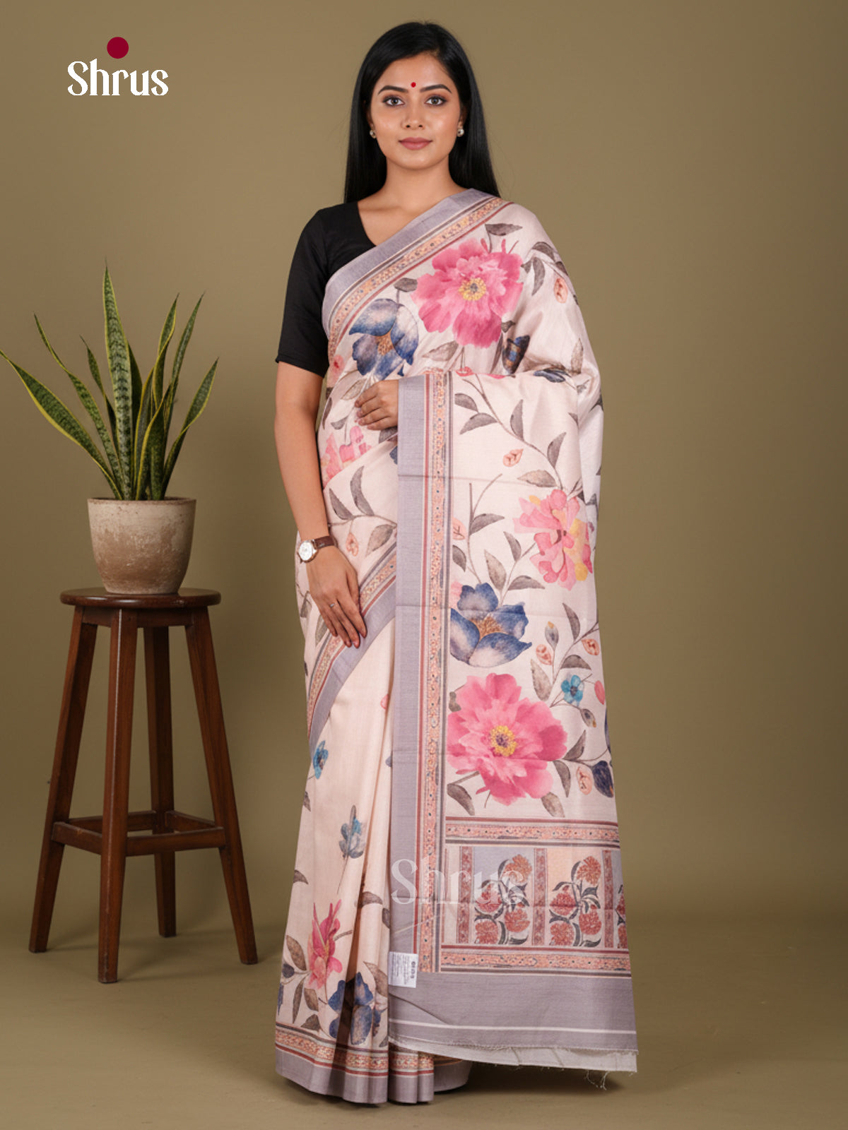 DJS22250 - Butter silk Saree