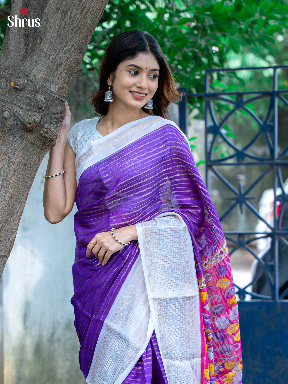 DJS22256 - Semi Mysoresilk Saree