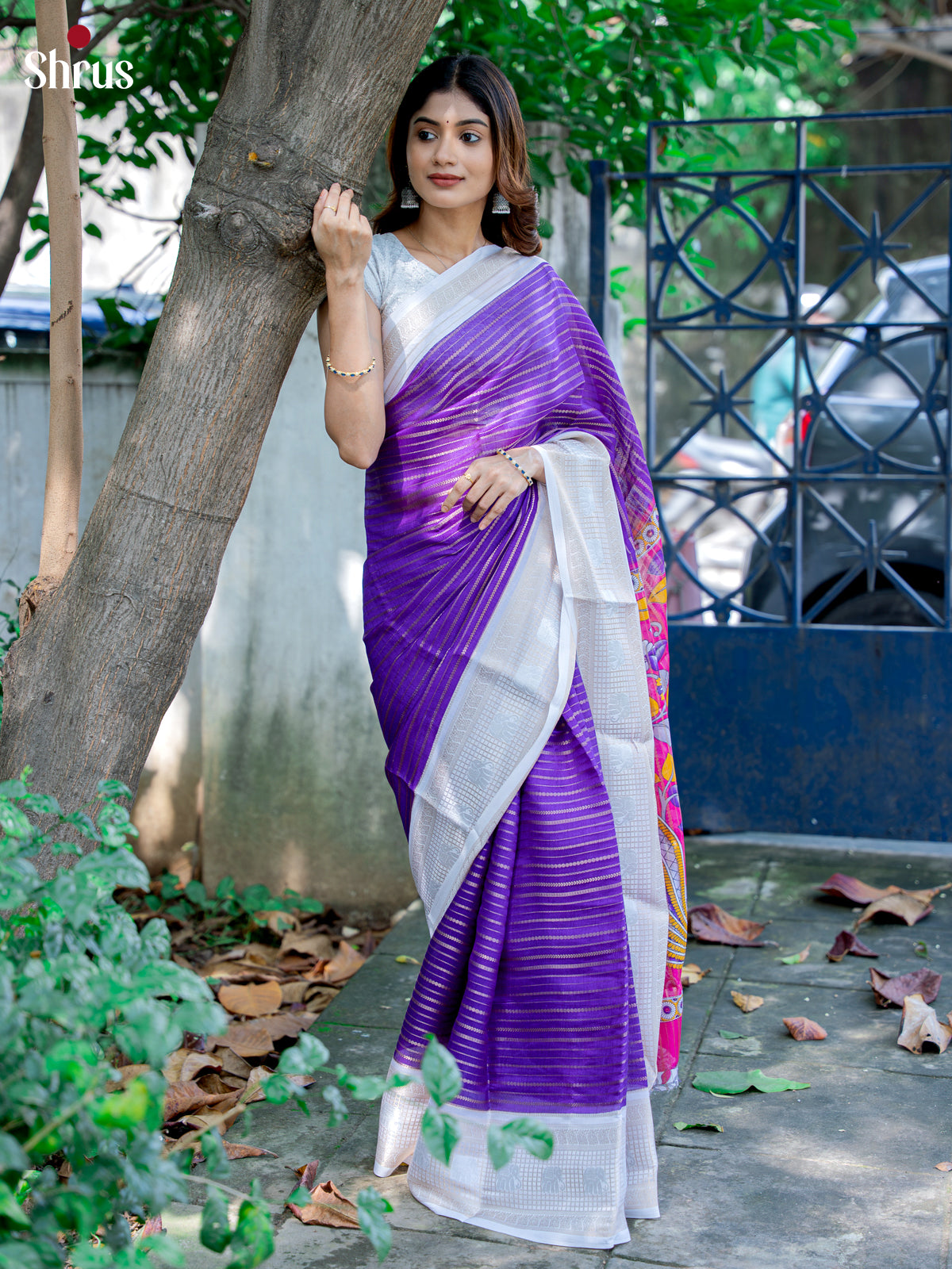 DJS22256 - Semi Mysoresilk Saree