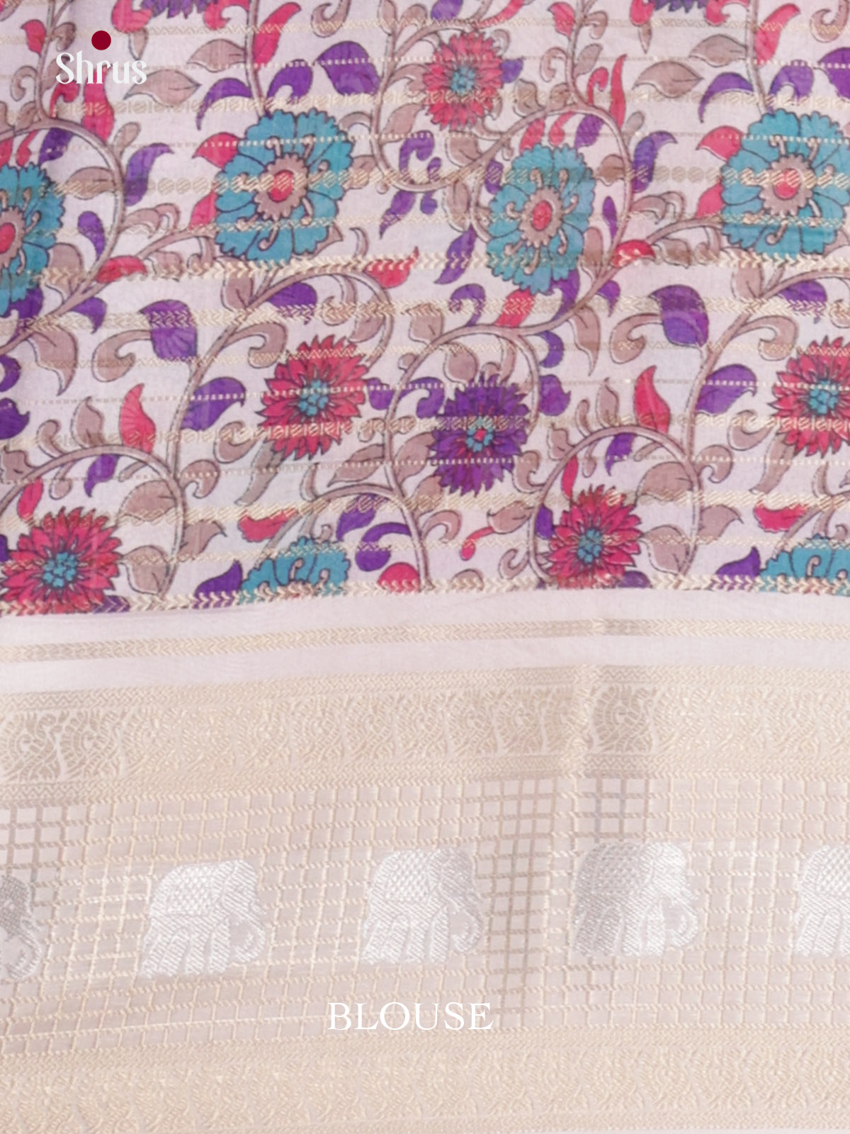 DJS22258 - Semi Mysoresilk Saree - Shop on Shrus.com