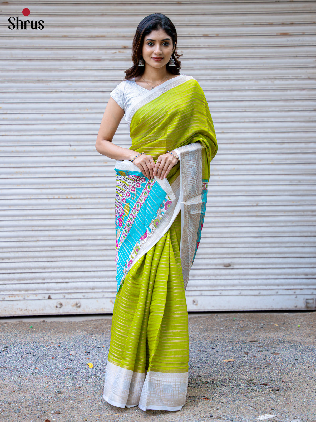 DJS22259 - Semi Mysoresilk Saree