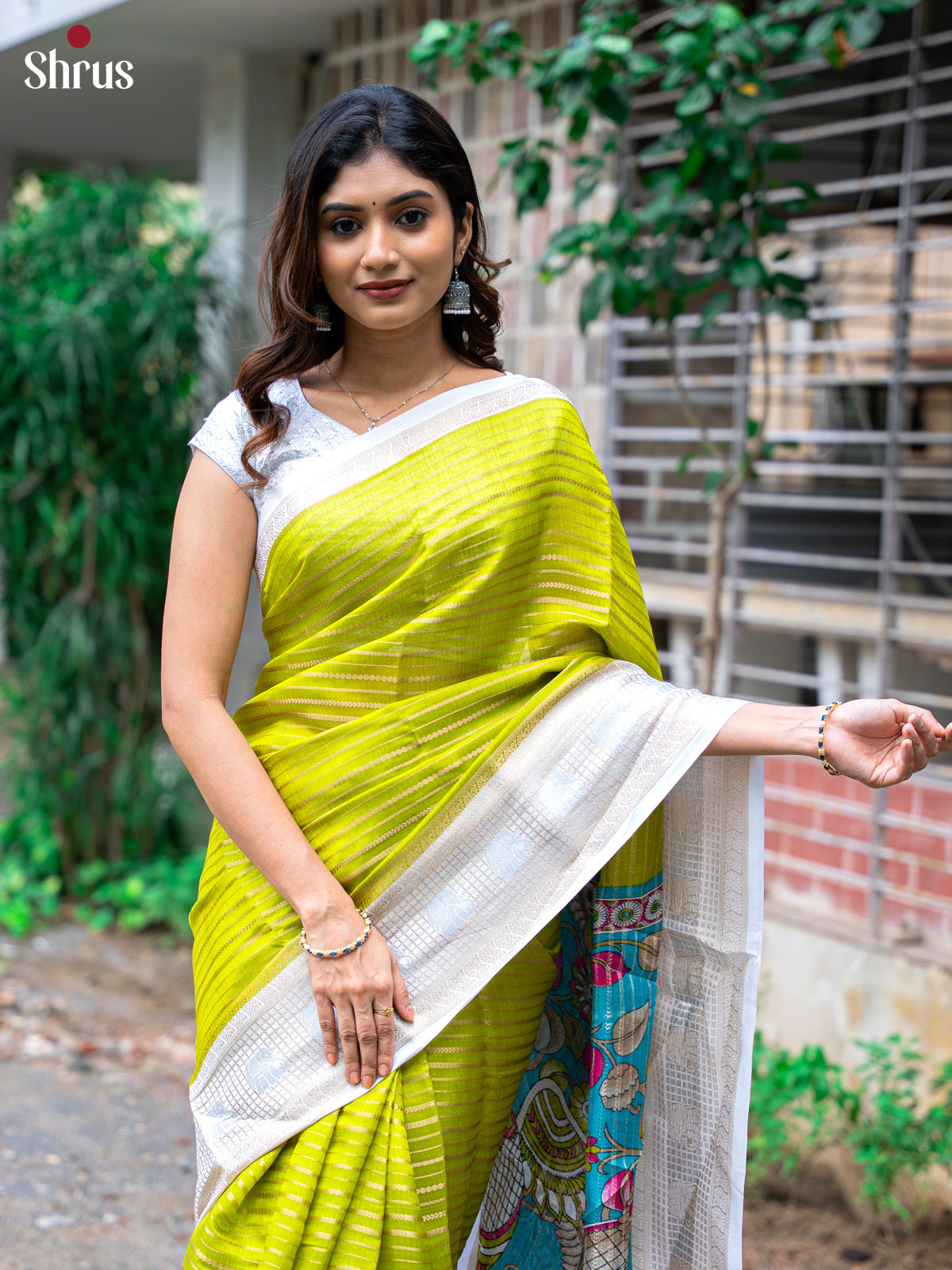 DJS22259 - Semi Mysoresilk Saree