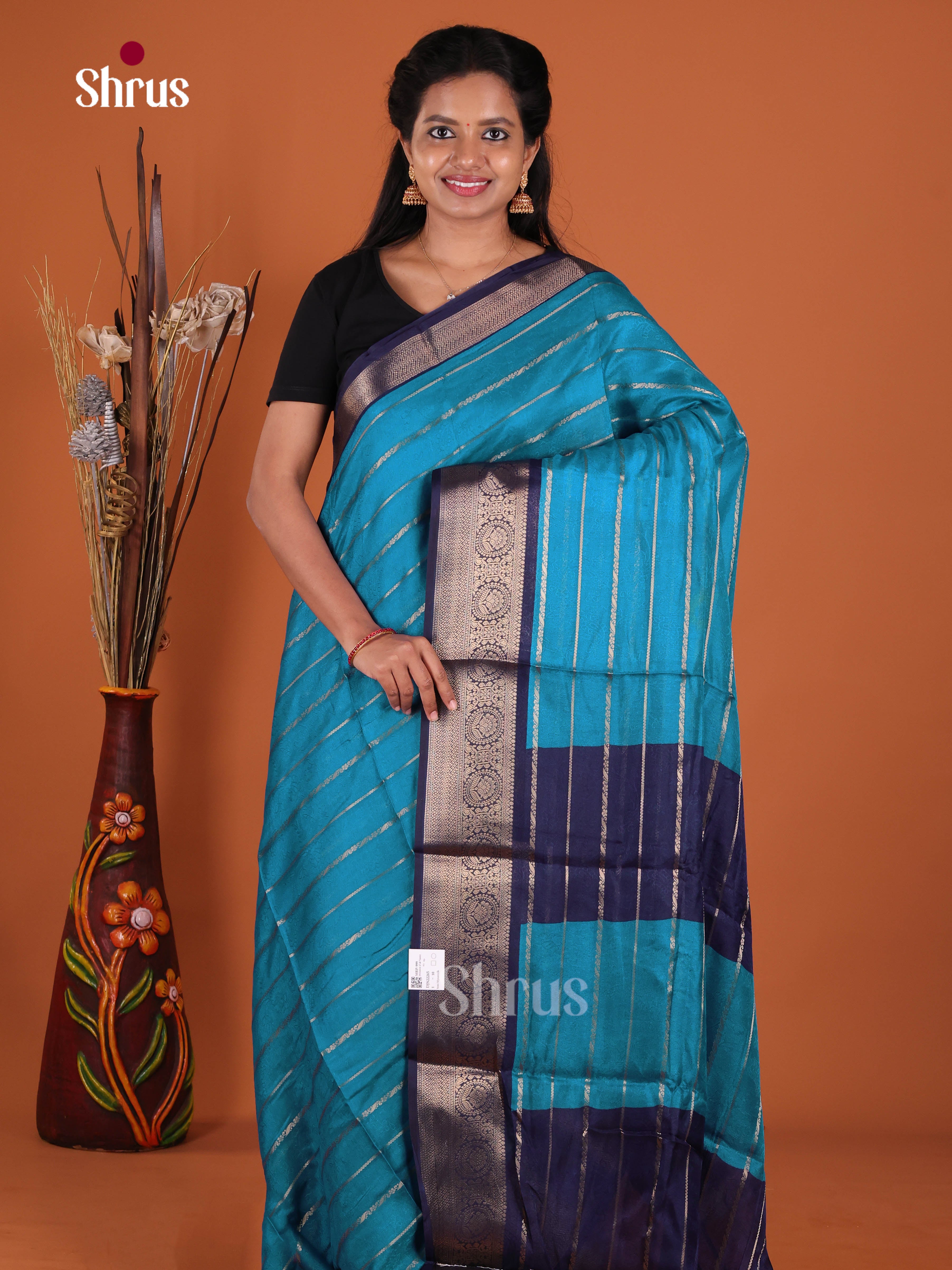 DJS22265 - Semi Mysoresilk Saree