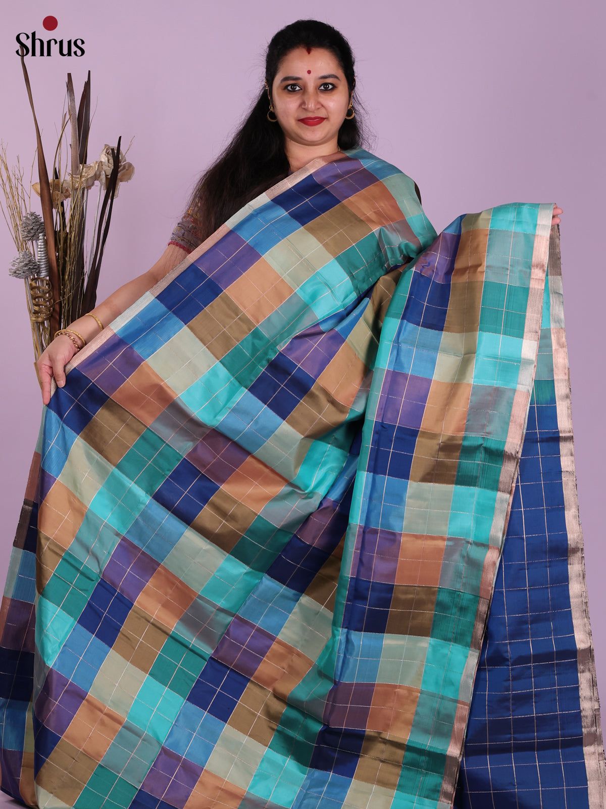 DJS23001 - Soft Silk (HR) Saree - Shop on Shrus.com