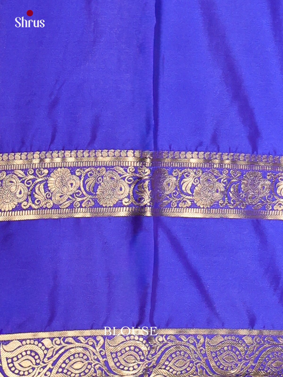 Blue and Pink - DJS23094 - Semi Mysoresilk Saree - Shop on Shrus.com