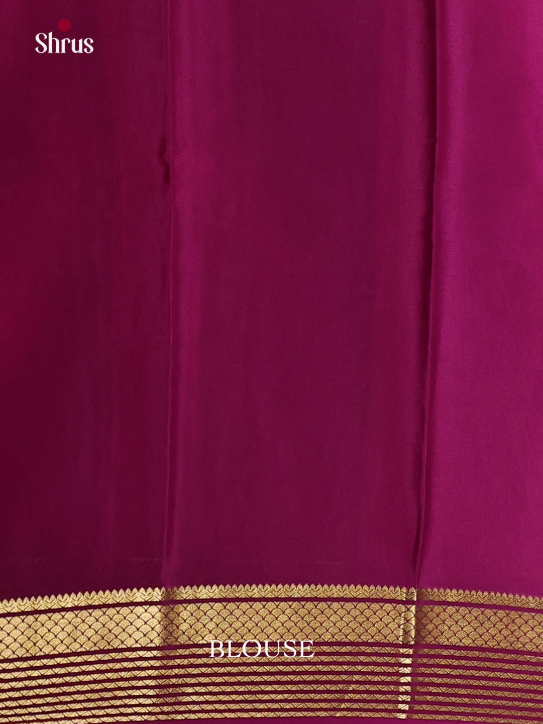 lavender purple Mysore Silk Saree 1