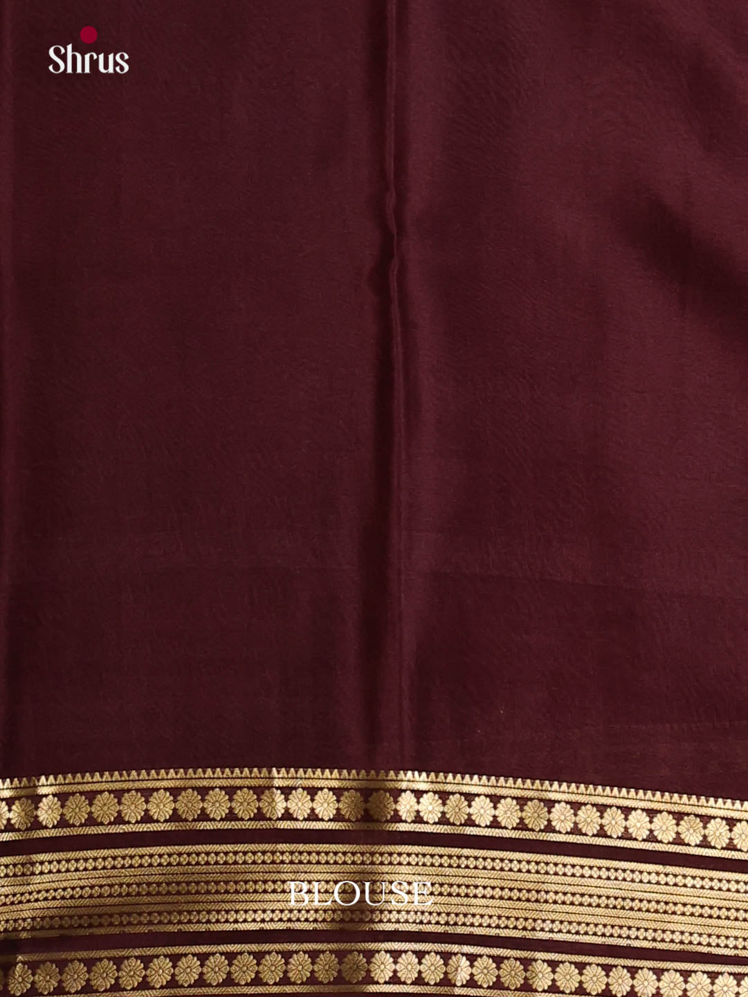 dazzling sandel brown Mysore Silk Saree 1