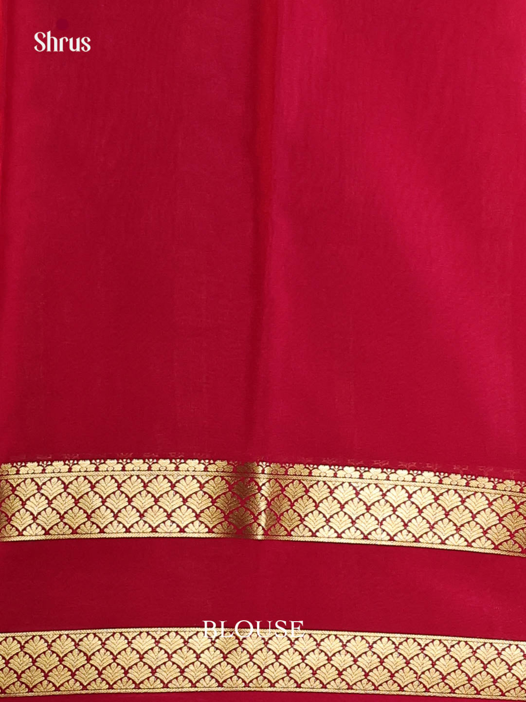 elegant brown golden Mysore Silk Saree 1