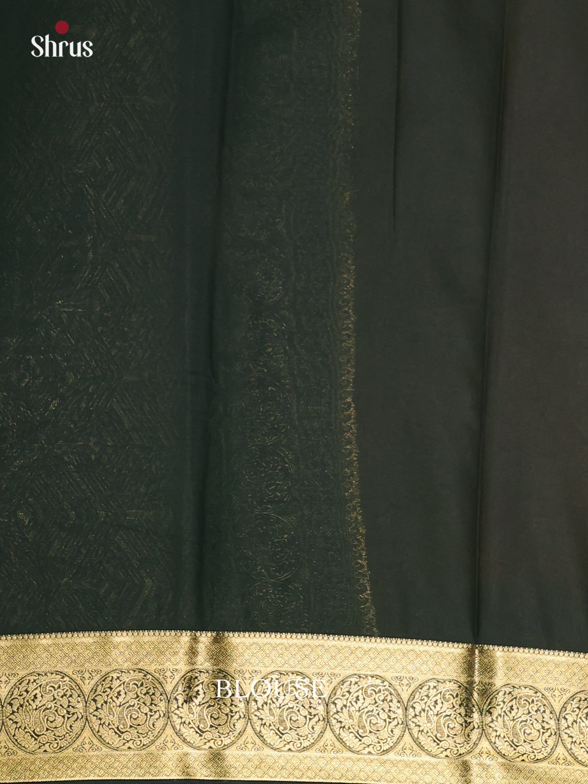Mehandi Green & Green - Semi Mysoresilk Saree