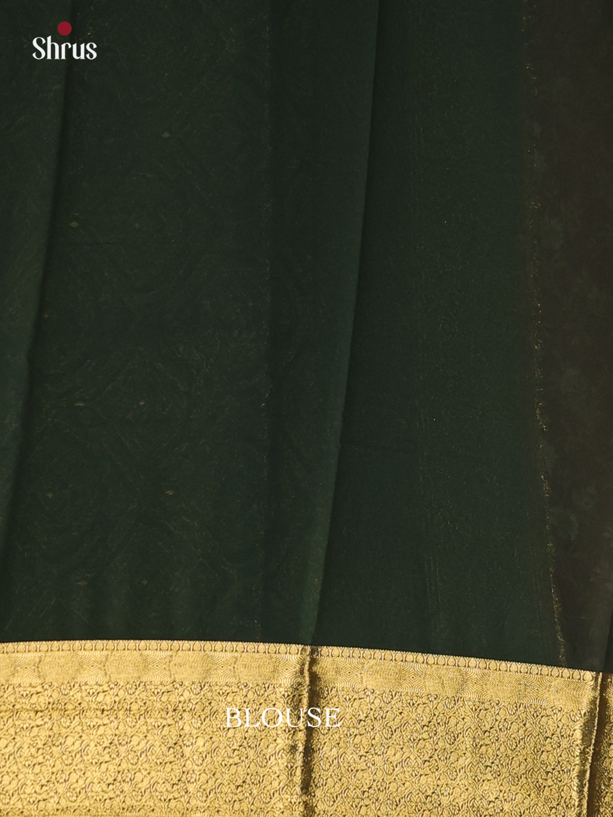 Orange & Green - Semi Mysoresilk Saree