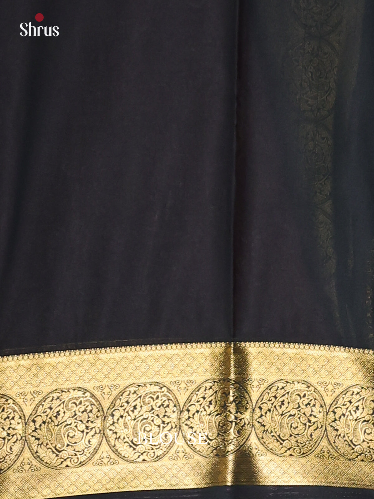 Pink & Black - Semi Mysoresilk Saree - Shop on Shrus.com