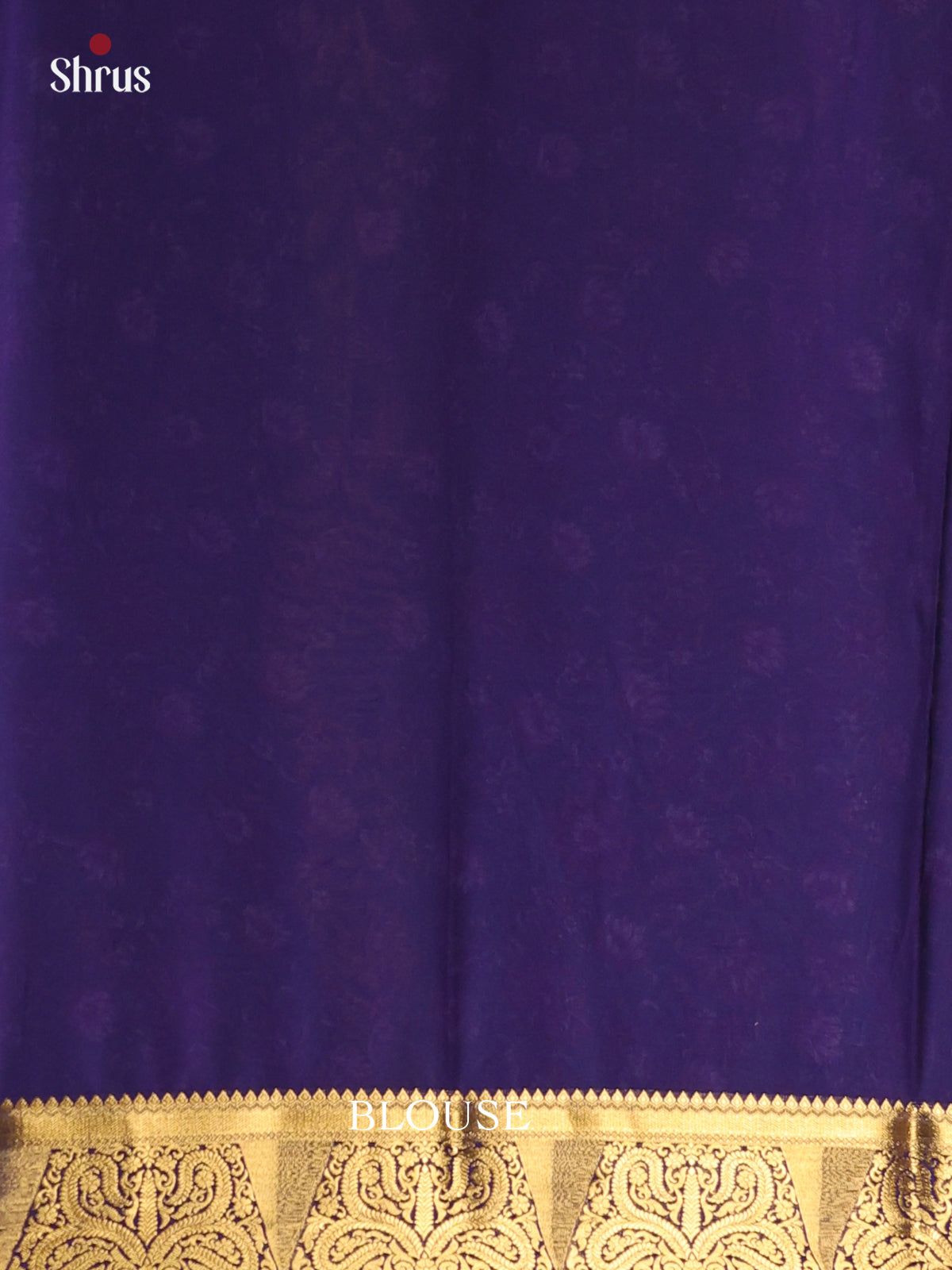 Green & Blue - Semi Mysoresilk Saree