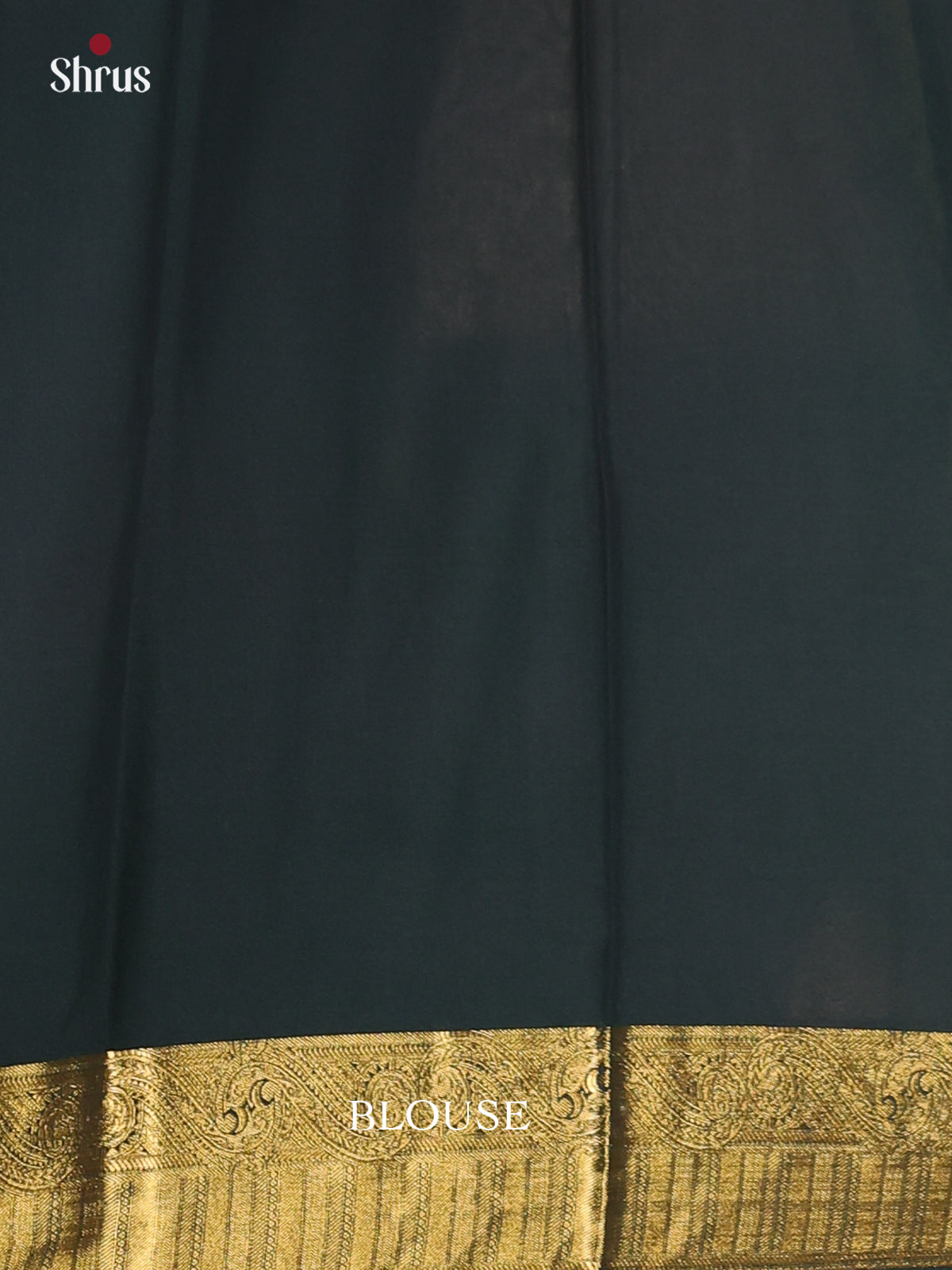 Red & Green - Semi Mysoresilk Saree